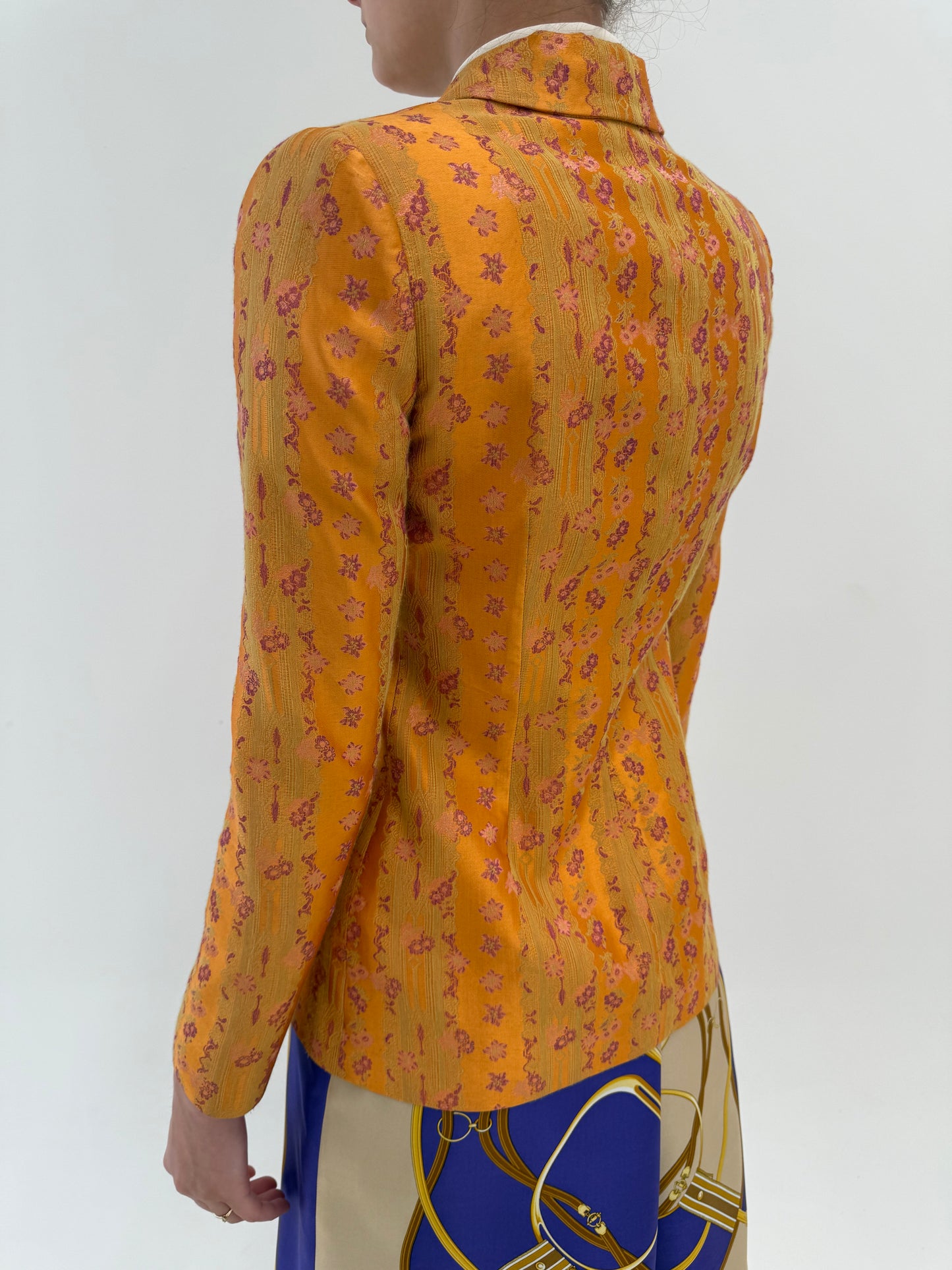 Sacou vintage nou de brand couture italian Gai Mattiolo de colecție