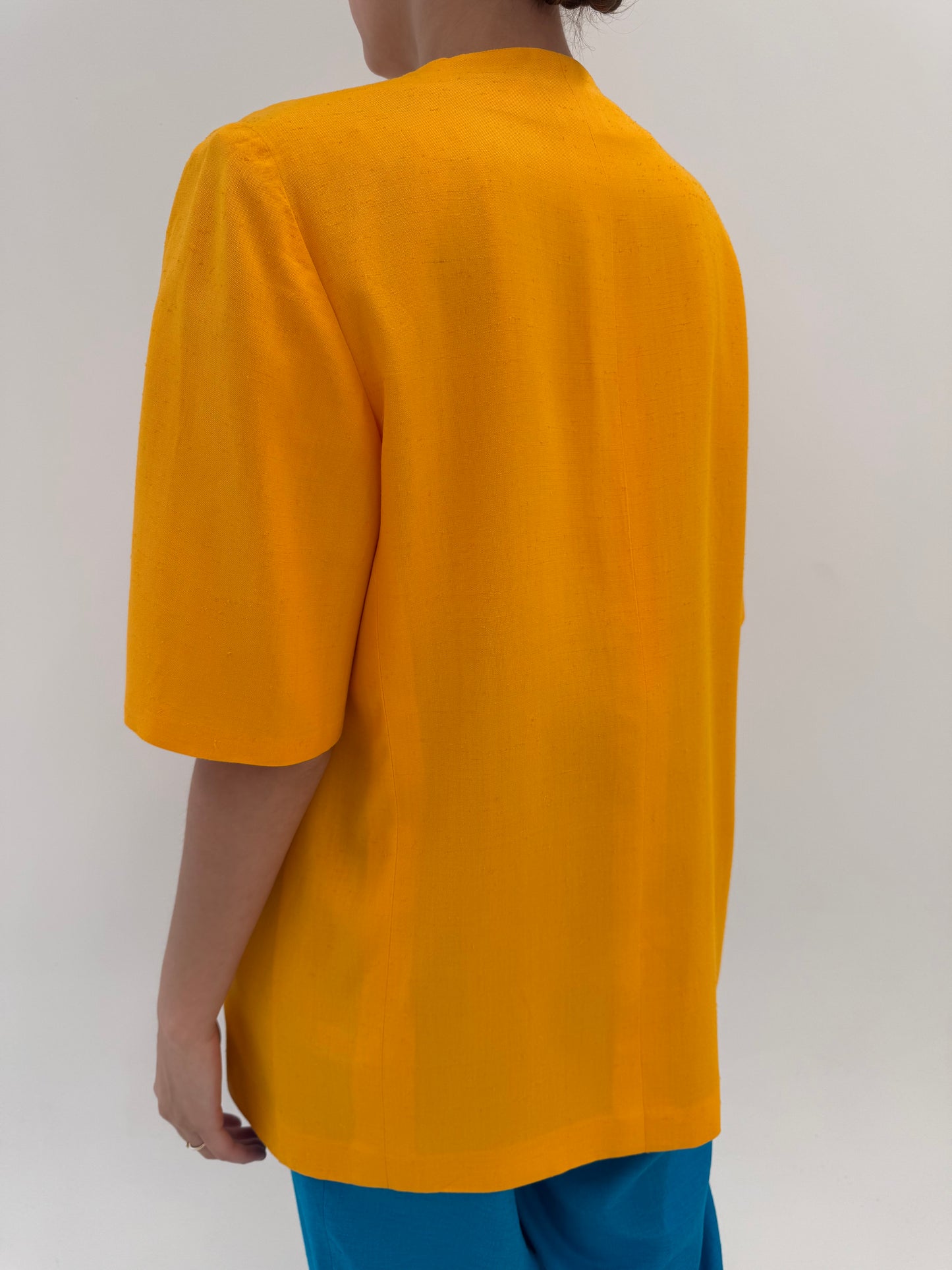 Sacou vintage din in premium oranj superb