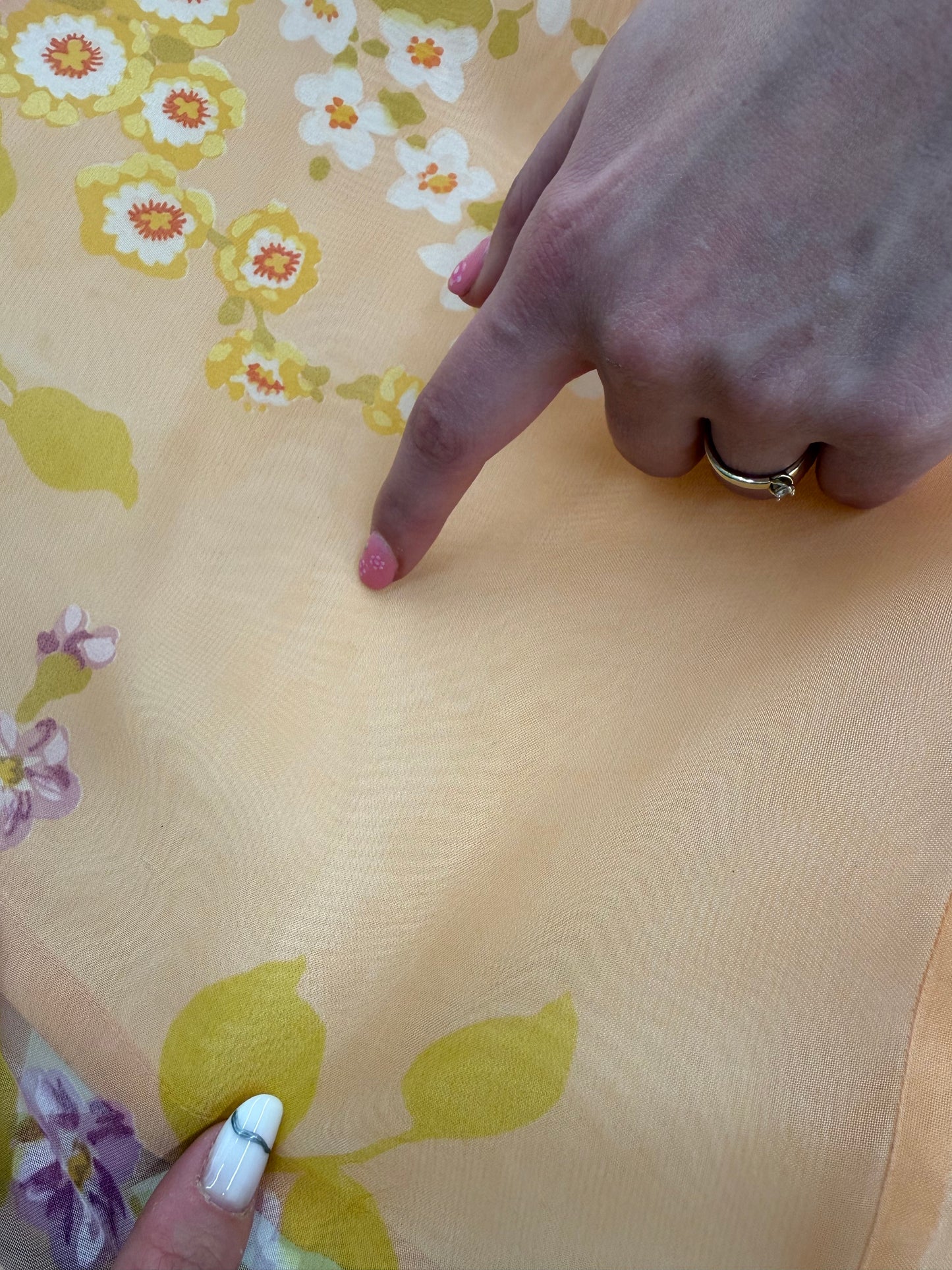 Rochie vintage maxi în stil Zimmerman cu talie reglabilă și culori superbe