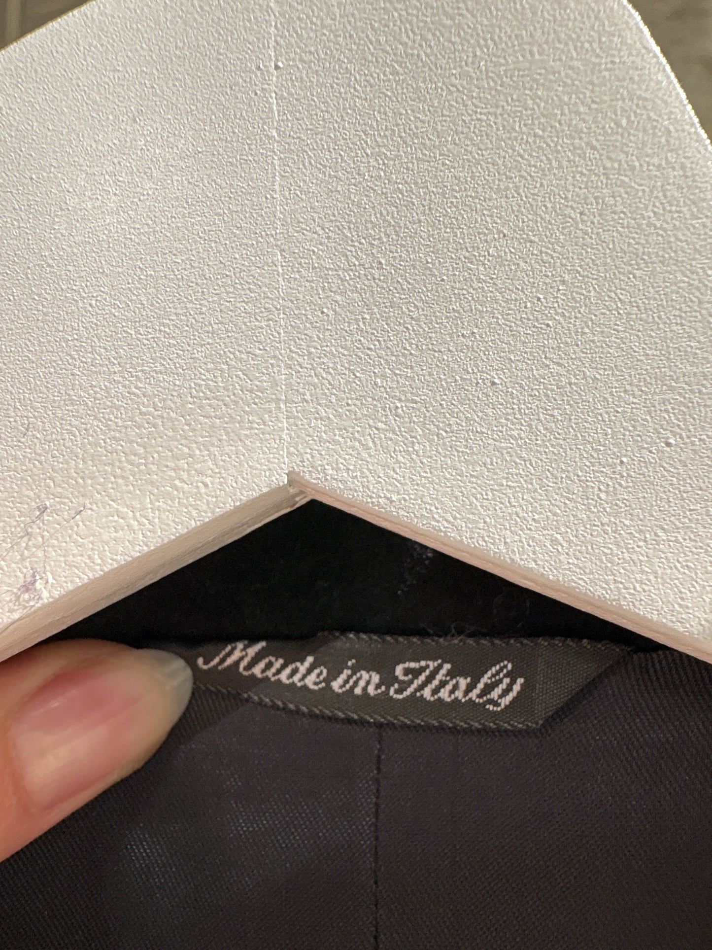 Sacou Yves Saint Laurent din tweed gros extrafin de lana cu cașmir