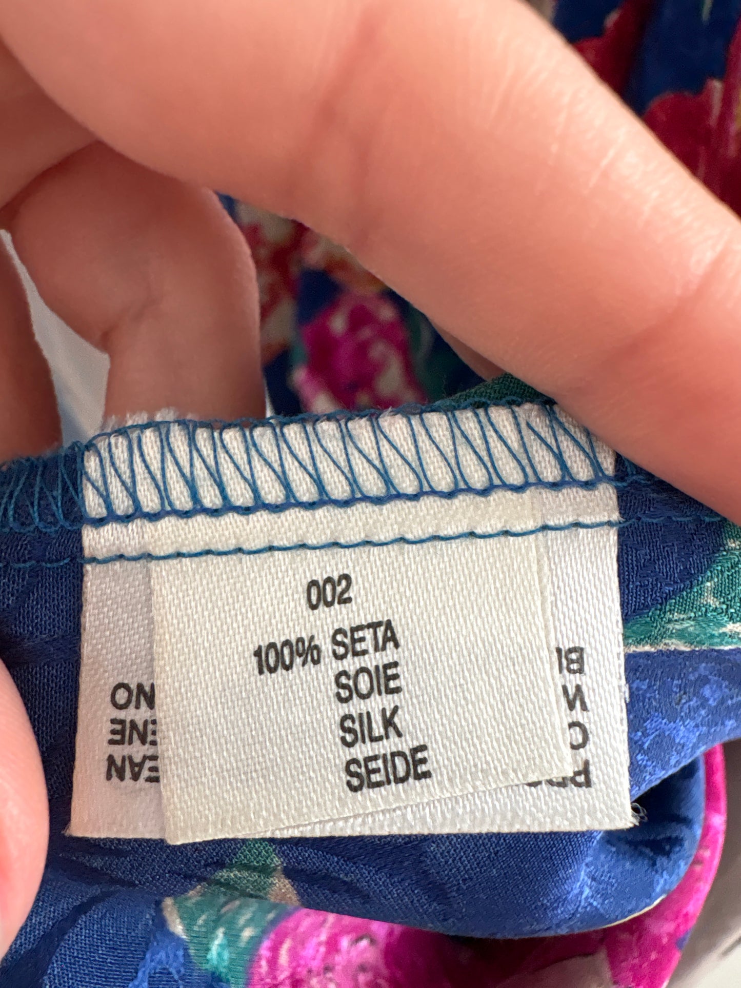 Rochie din mătase naturală Max Mara de la business la cocktail albastru regal