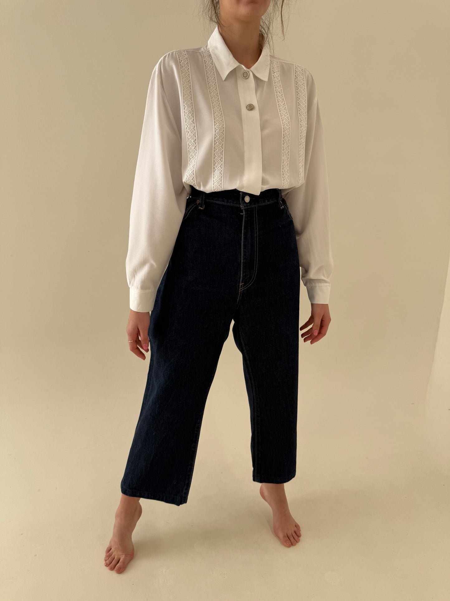 Jeans dark wash Levi’s 751 straight leg