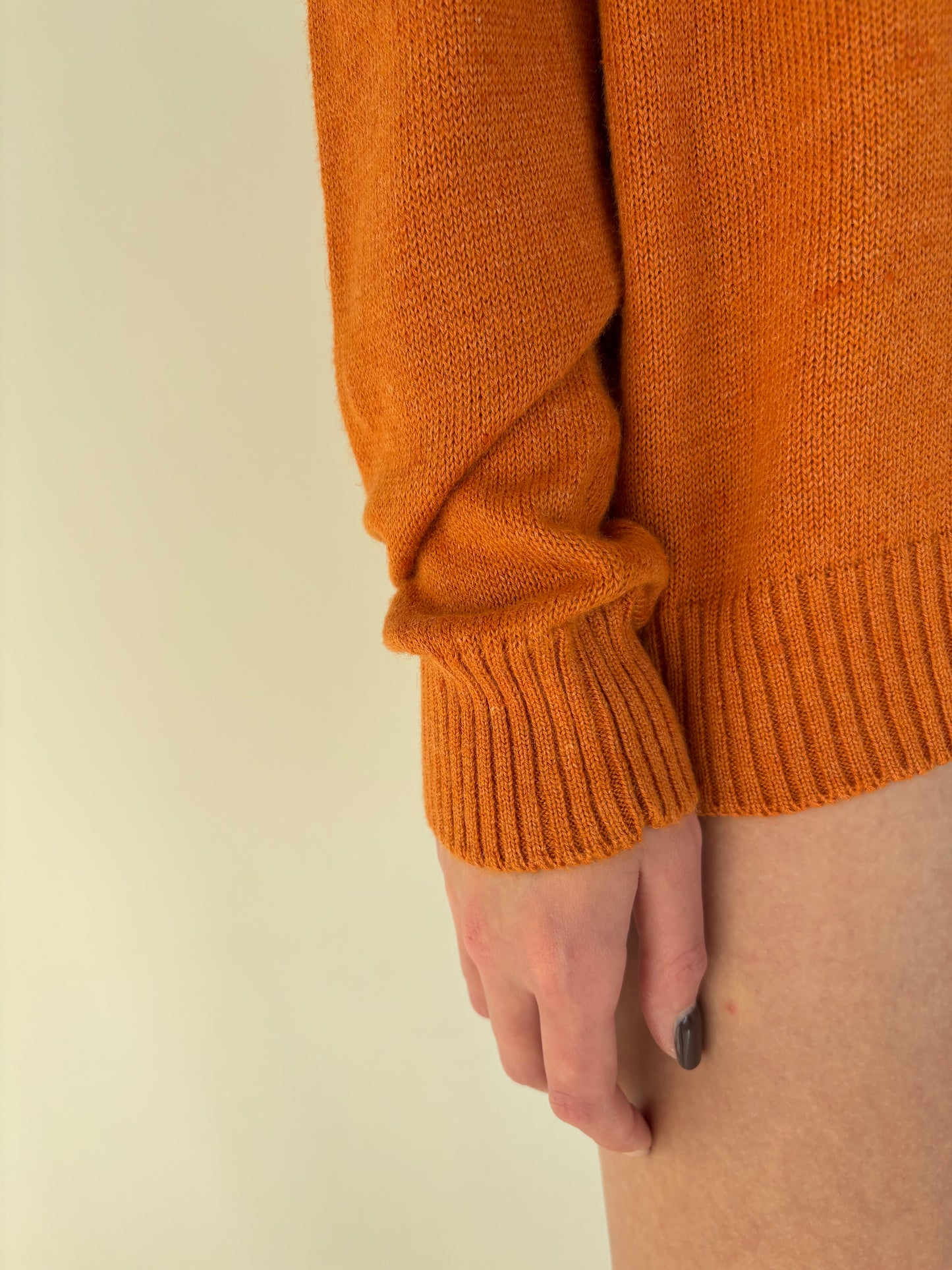 Pulover din cașmir multiply și mătase naturală