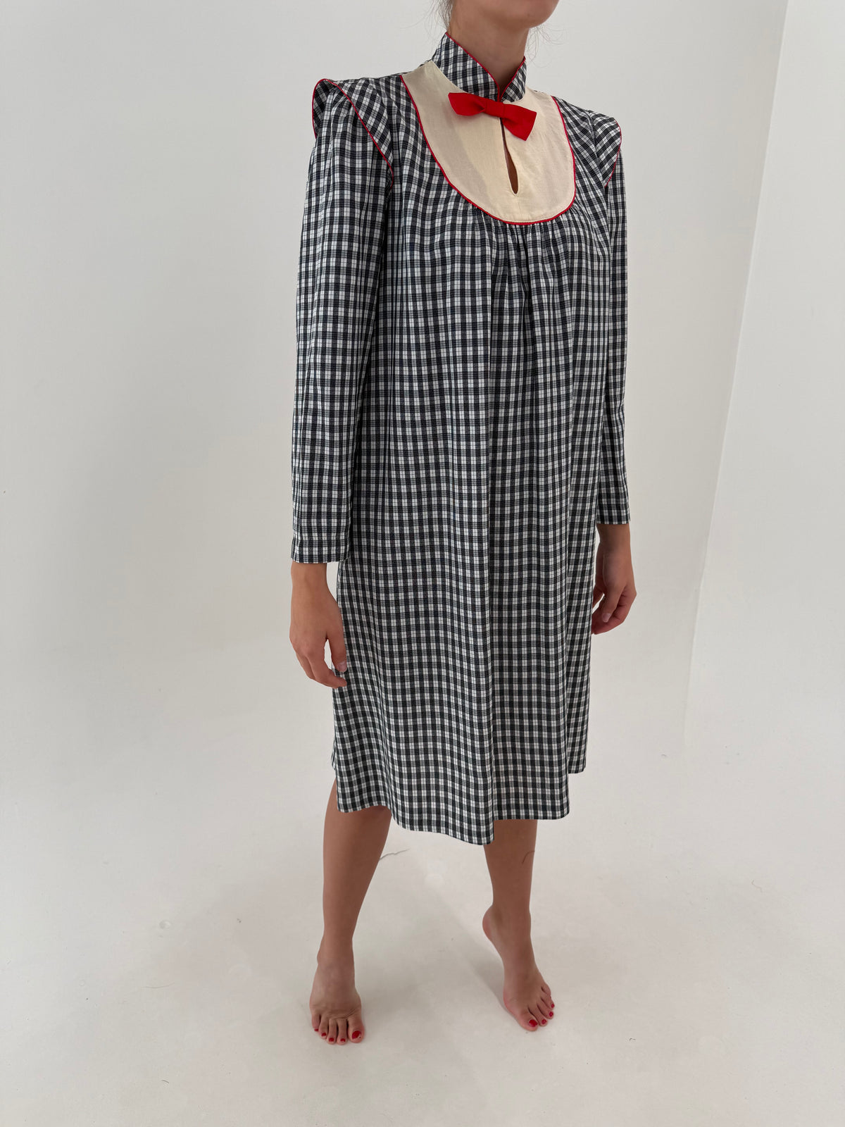 Rochie vintage în stil actual Valentino în croi lejer