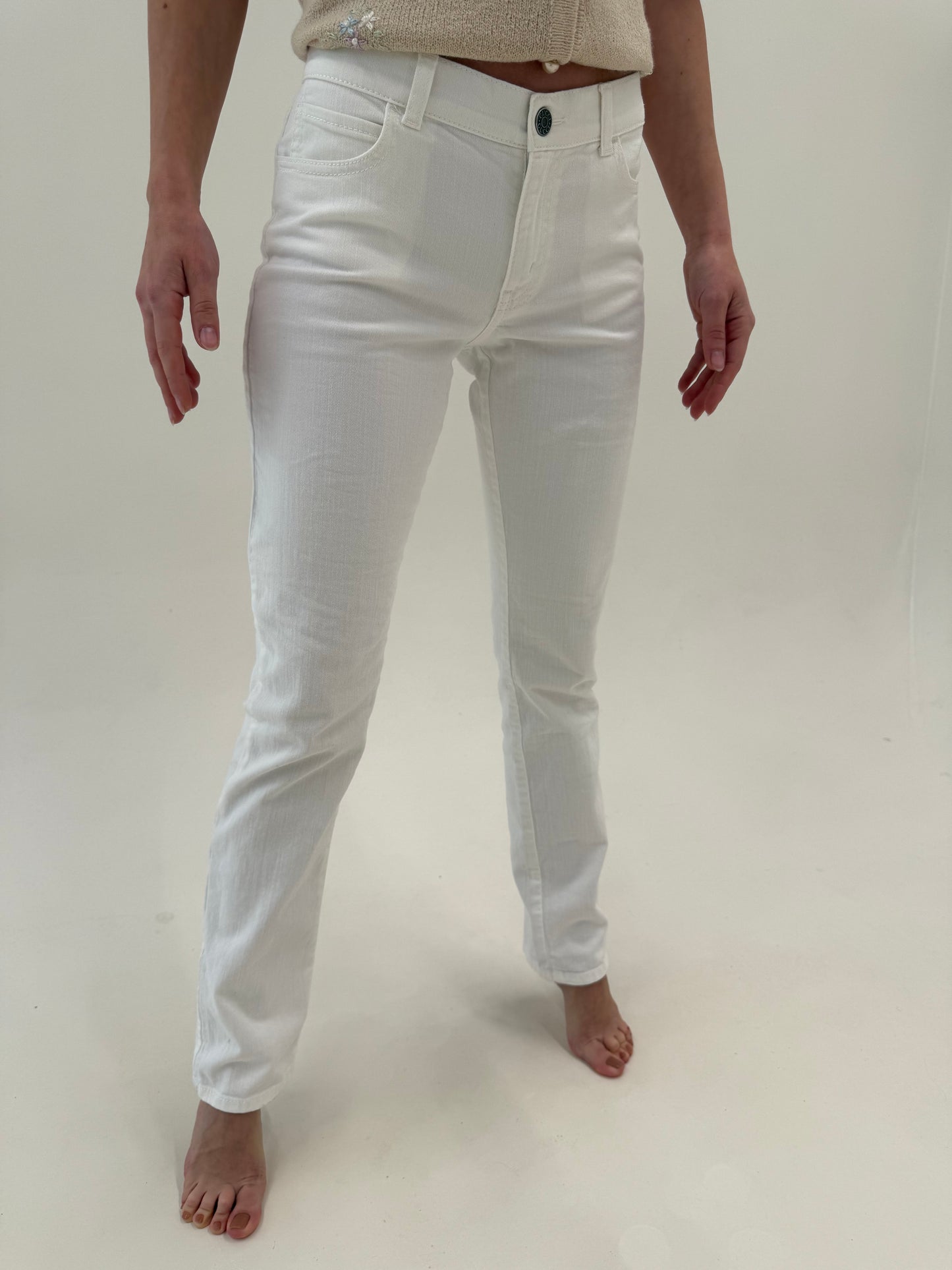 Jeans Gucci modelatori de vară petite în croi super revenit în trend