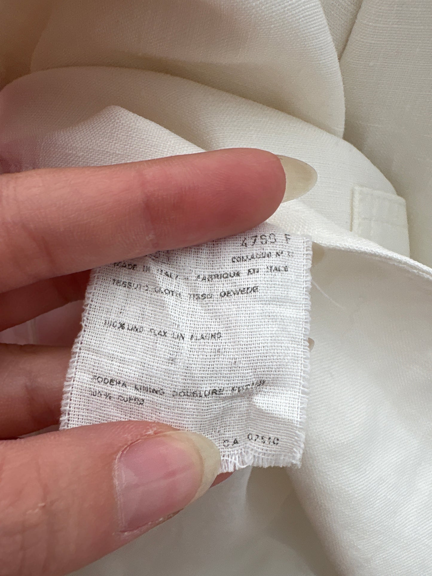 Sacou Valentino petite din in excepțional cu umeri accentuați și revere late
