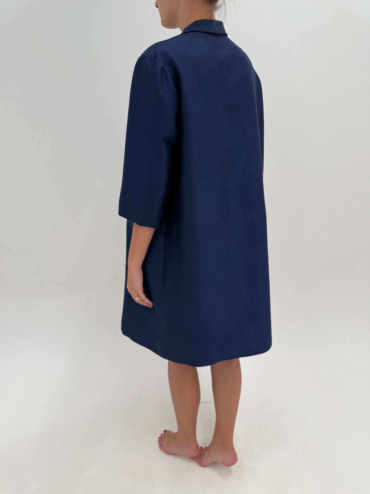 Robe-manteau old vintage anii 60 din lana extrafina ușor lucioasă