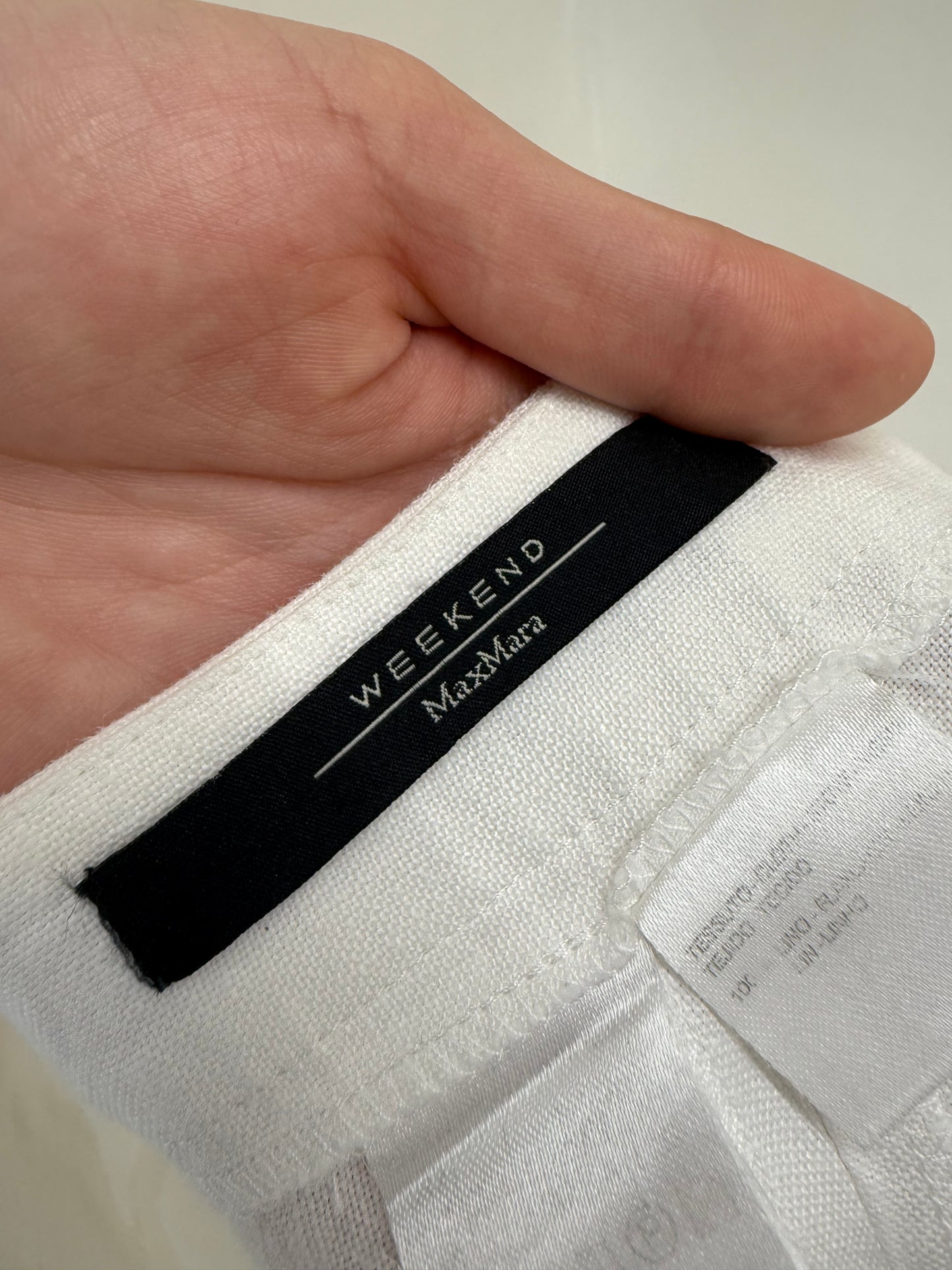 Pantaloni palazzo Max Mara din in excepțional