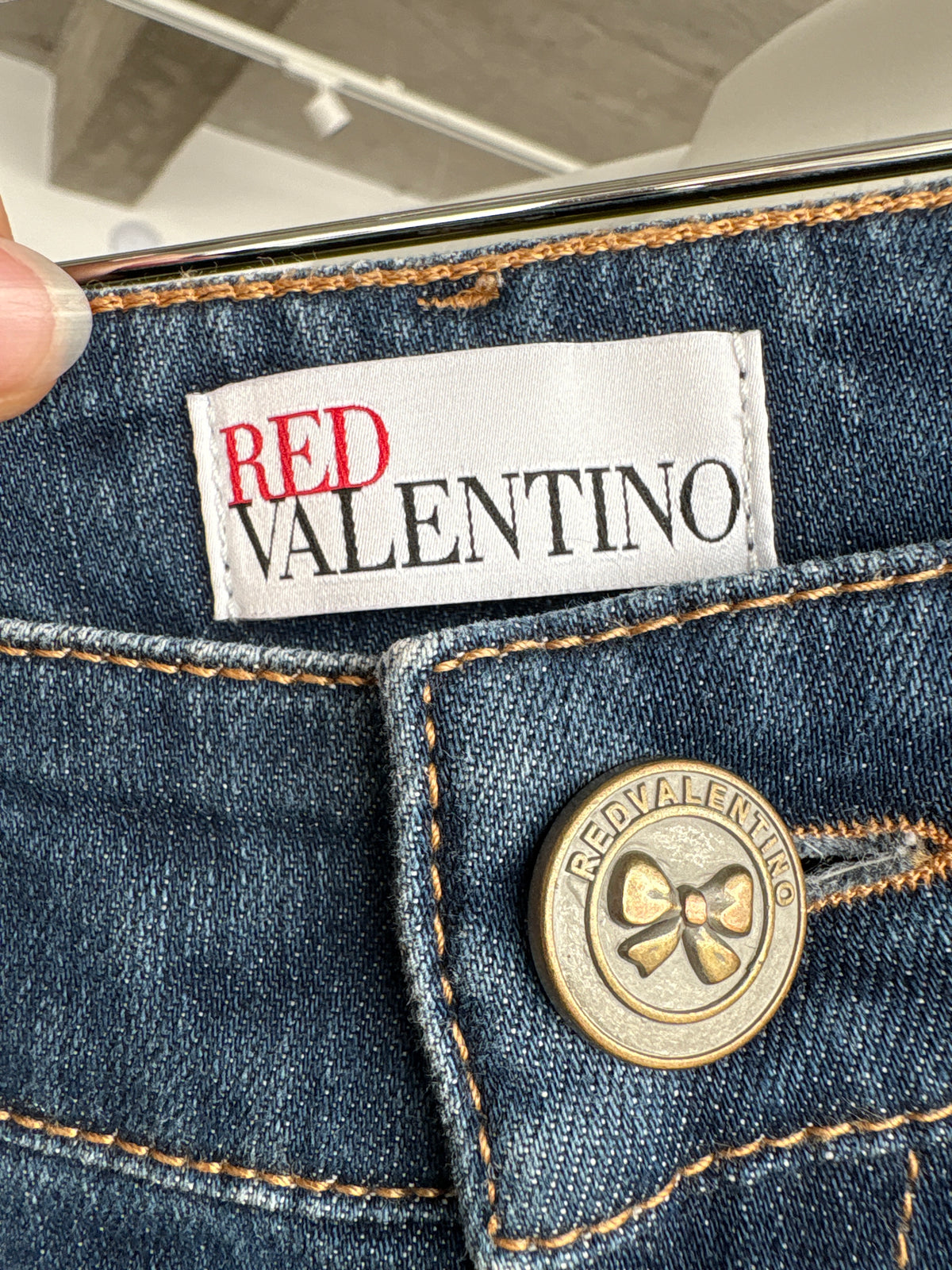 Jeans Valentino petite classic wash ultra confort modelatori