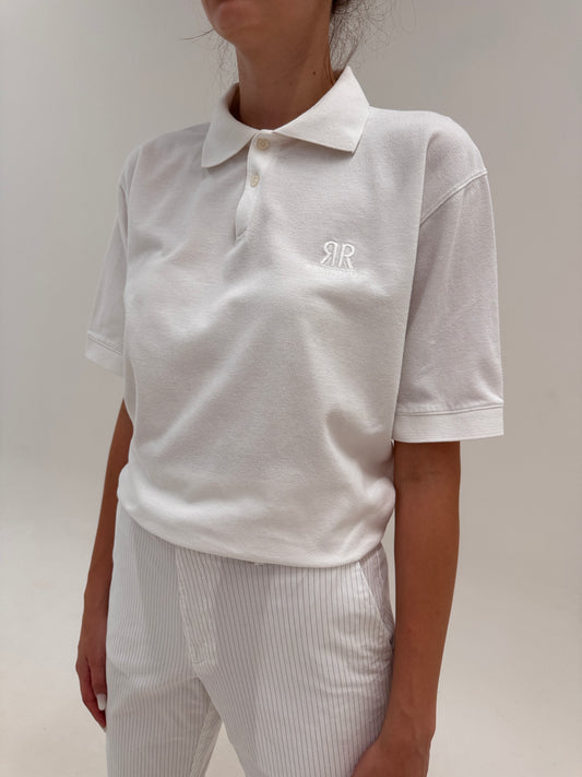 Top polo de brand luxury Cerutti cu influențe casual din bumbac premium