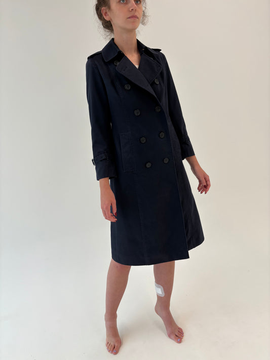 Trench Burberry vintage petite Navy blue