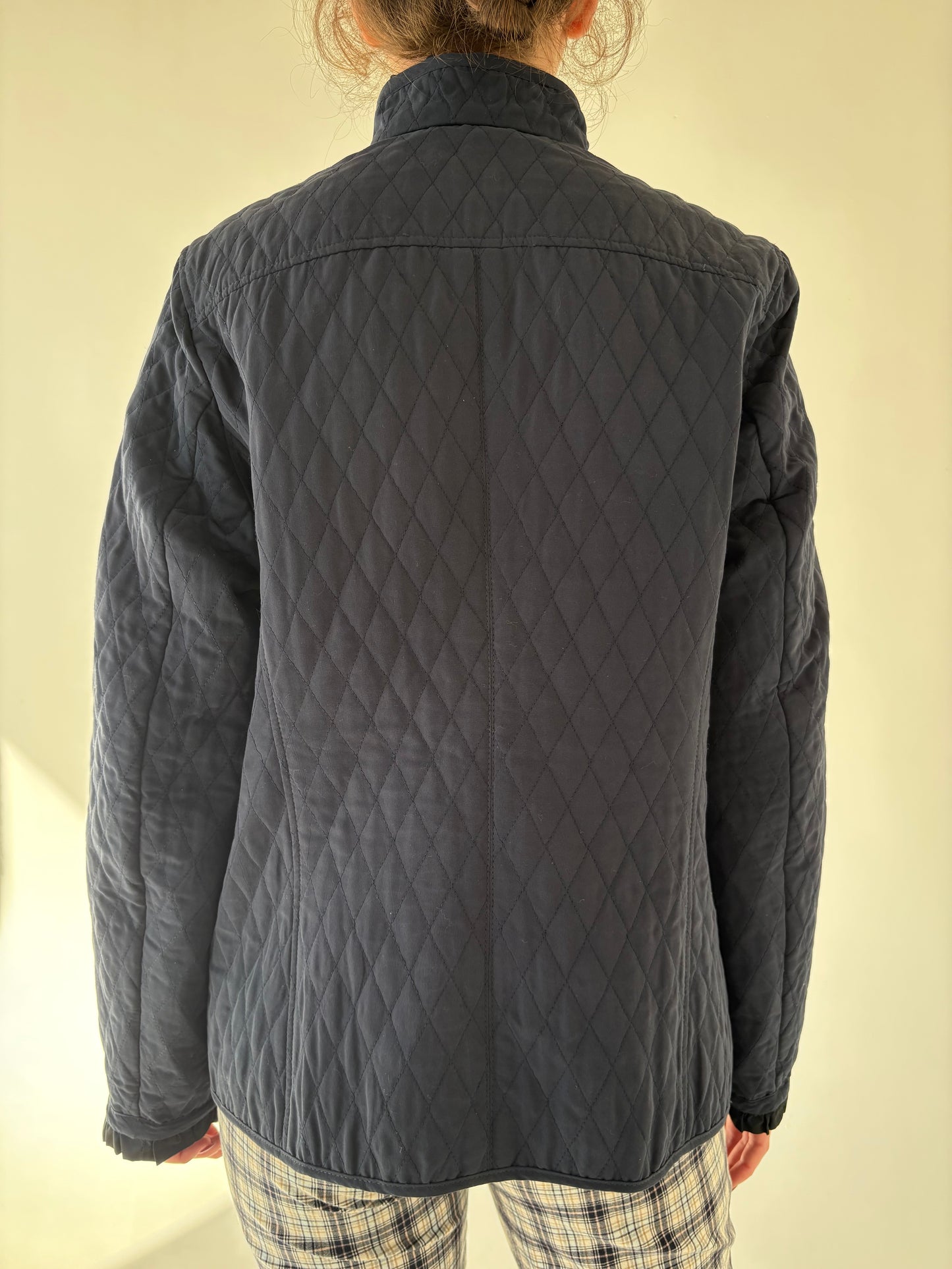 Jacheta matlasata smart casual  Navy blue