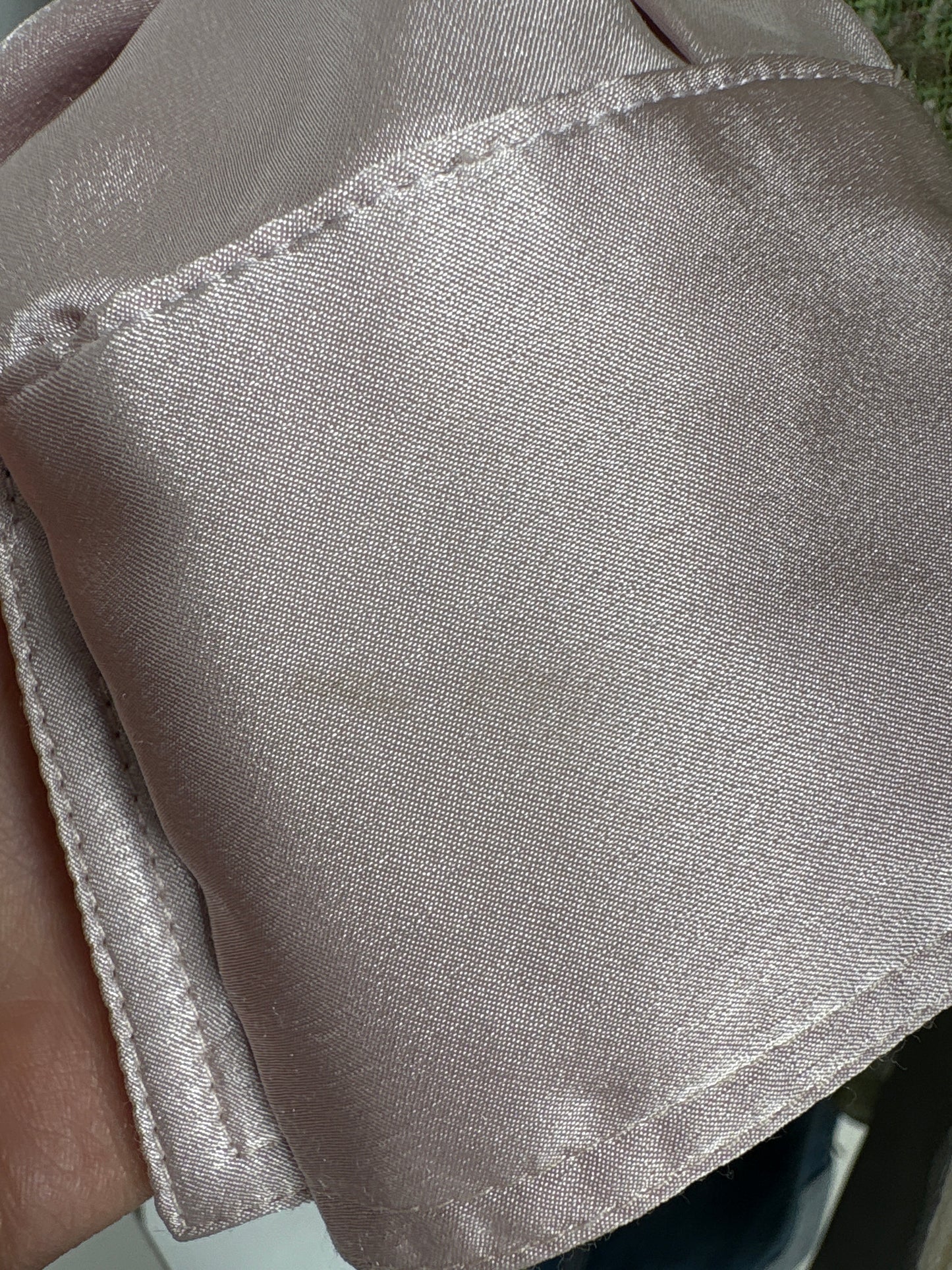 Cămașa premium dusty lavender satinata plus size petite de la zi la seară