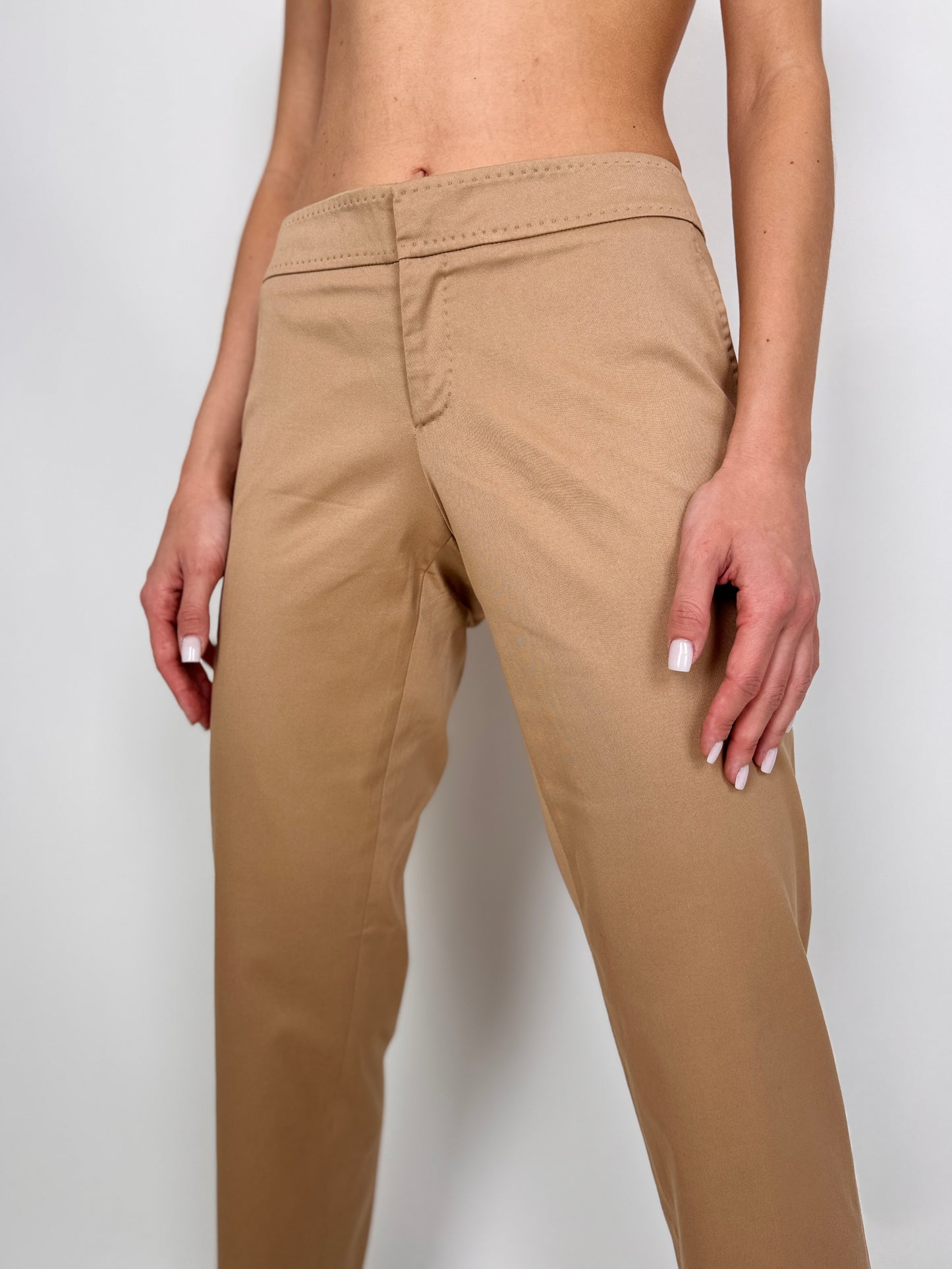 Pantaloni camel Gucci