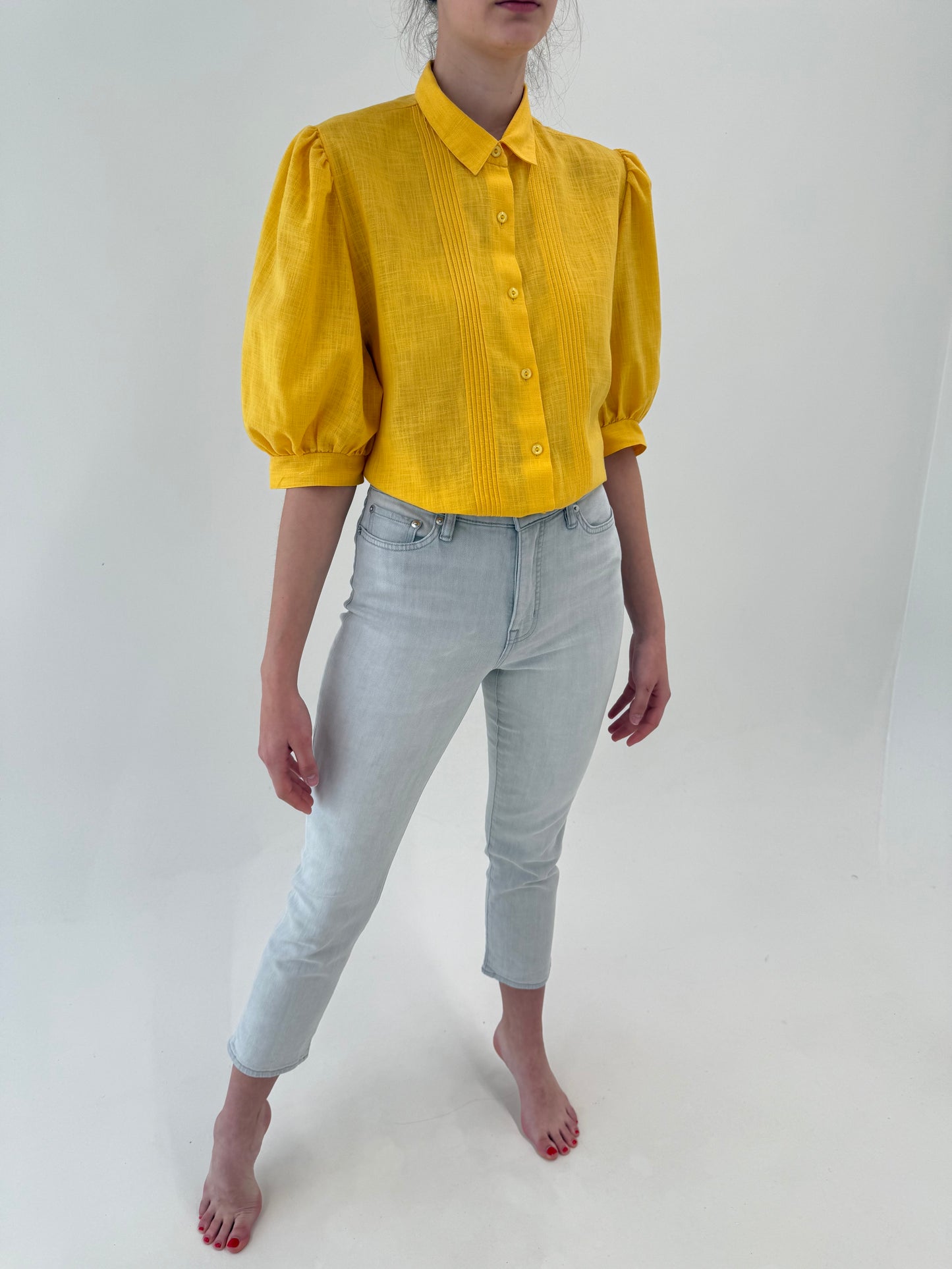 Jeans silver gray petite Ralph Lauren ultra confort modelatori