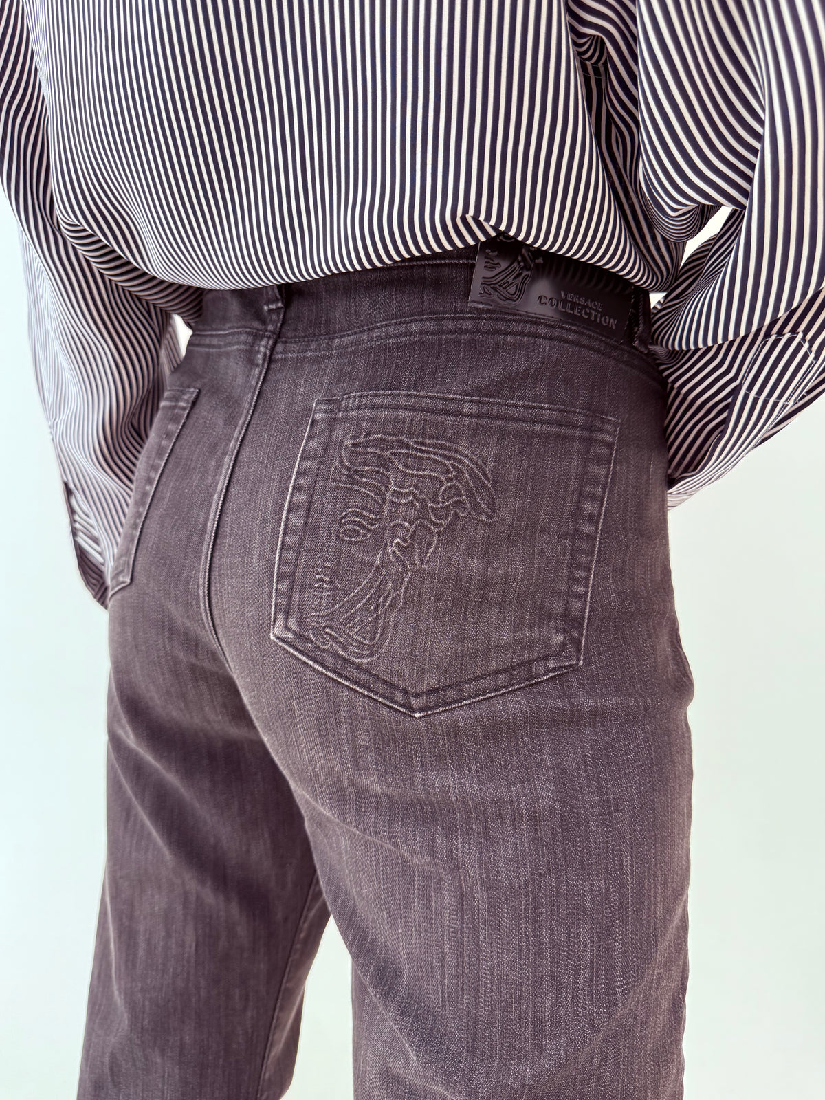 Jeans Versace straight leg ultra confort