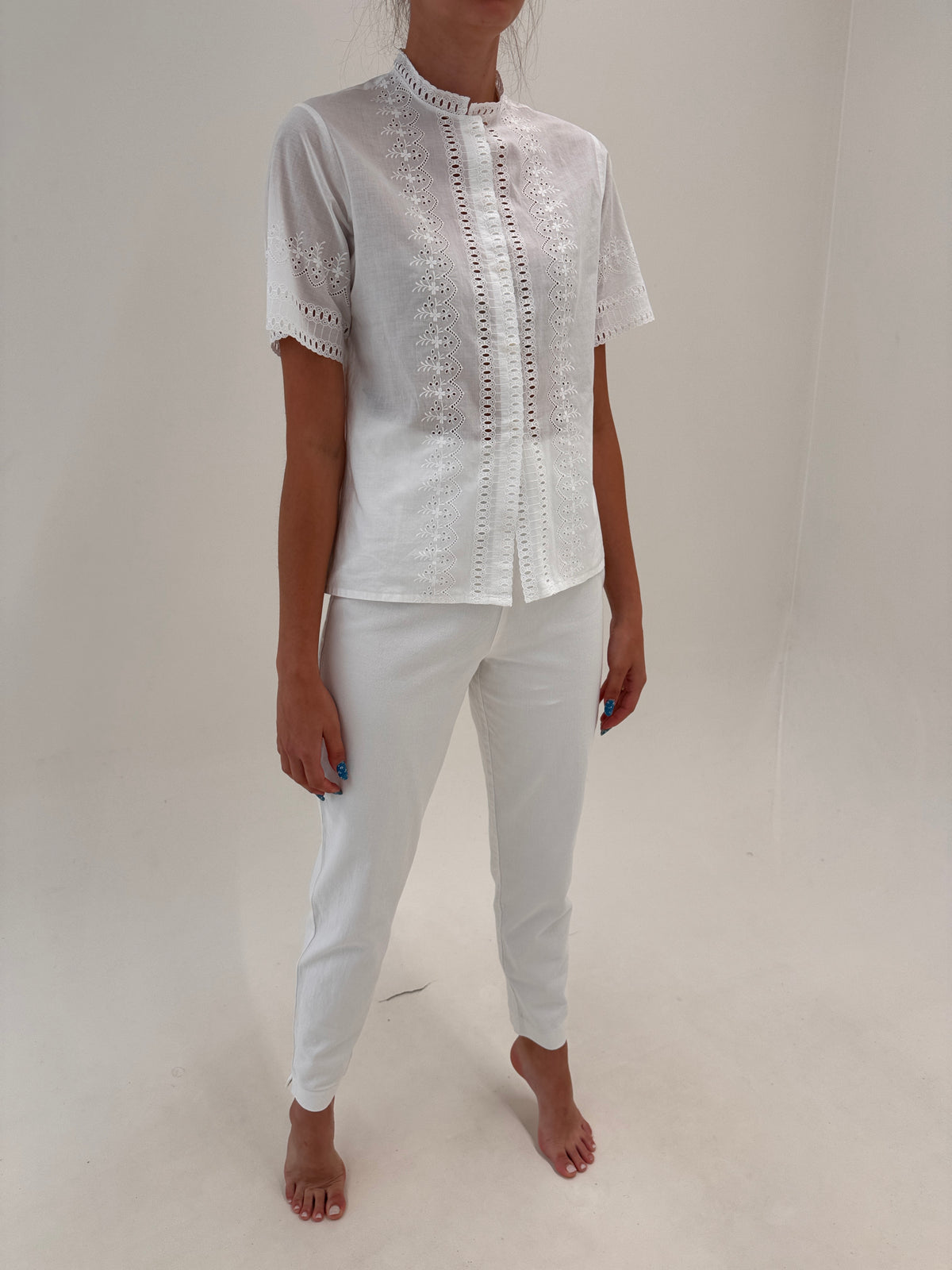 Pantaloni țigaretă tall ultra confort modelatori cu talie înaltă extrem de înaltă