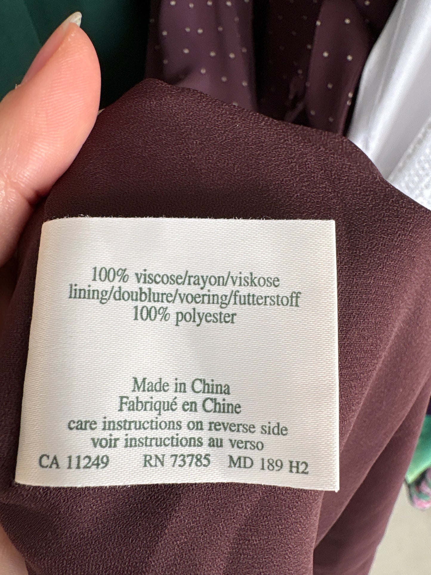 Rochie maxi cu buline și centură proprie de brand super premium vintage