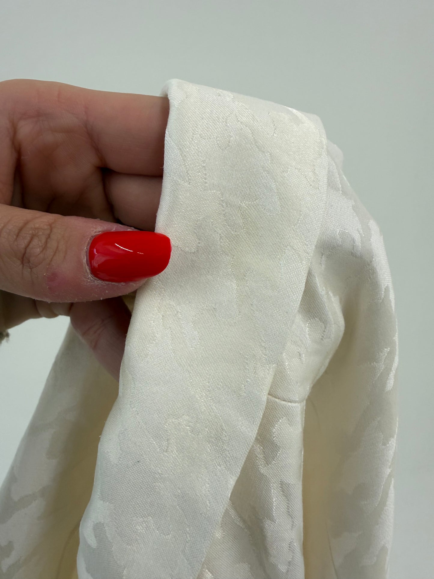 Deux piece luxury Escada din mătase naturală și bumbac în croi clasic