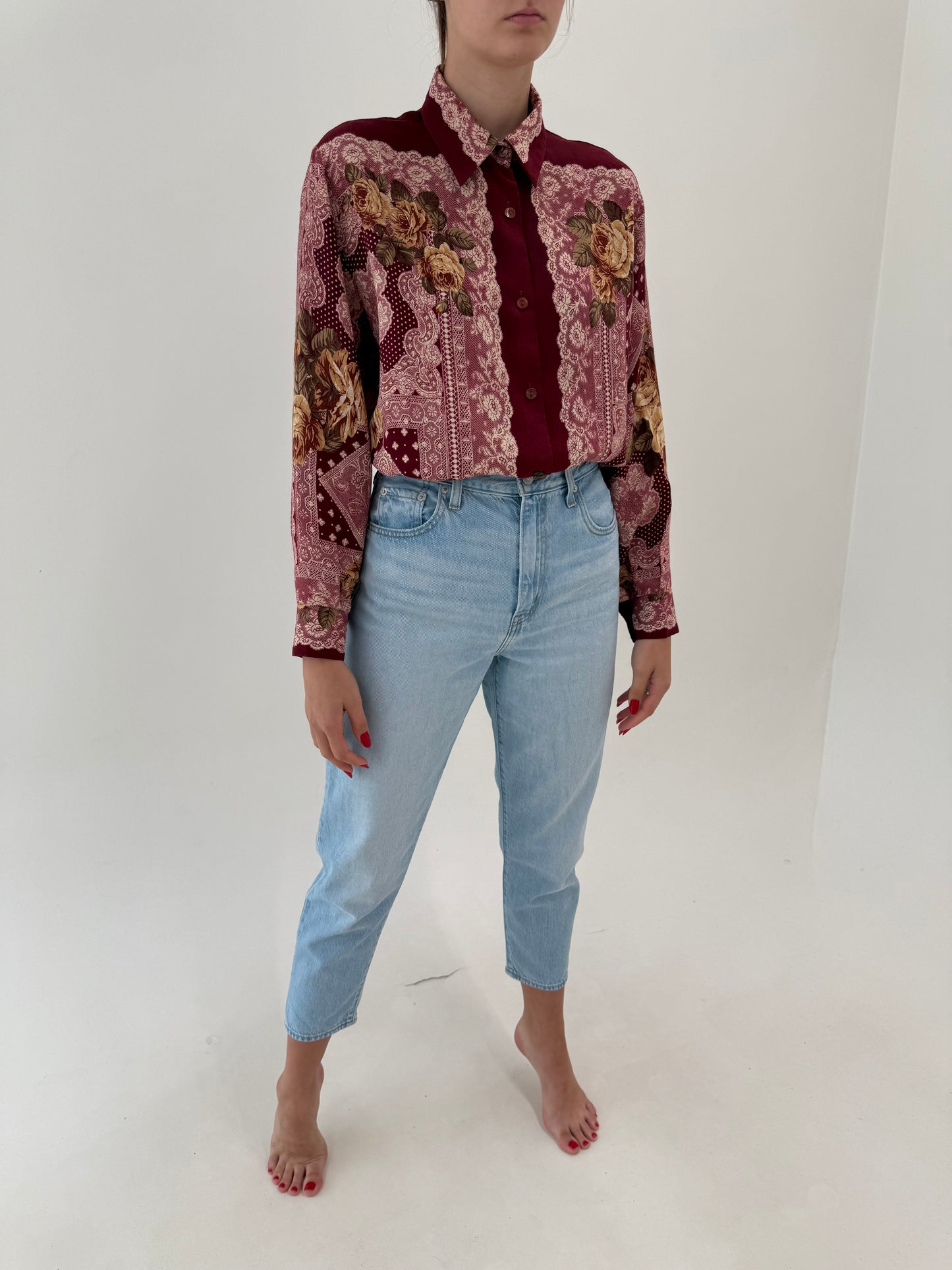 Jeans Levi’s premium petite High Loose Taper cu talie ultra înaltă mom fit