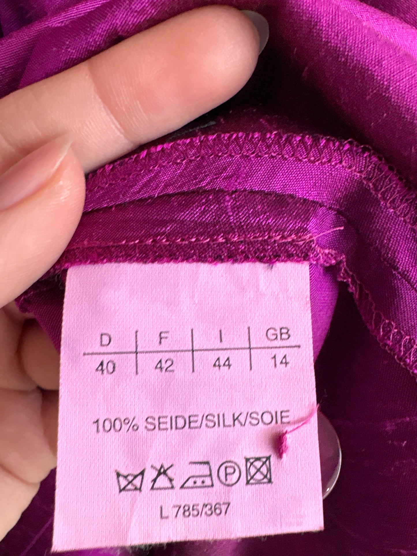 Cămașa luxury Madeleine din shantung de mătase naturală