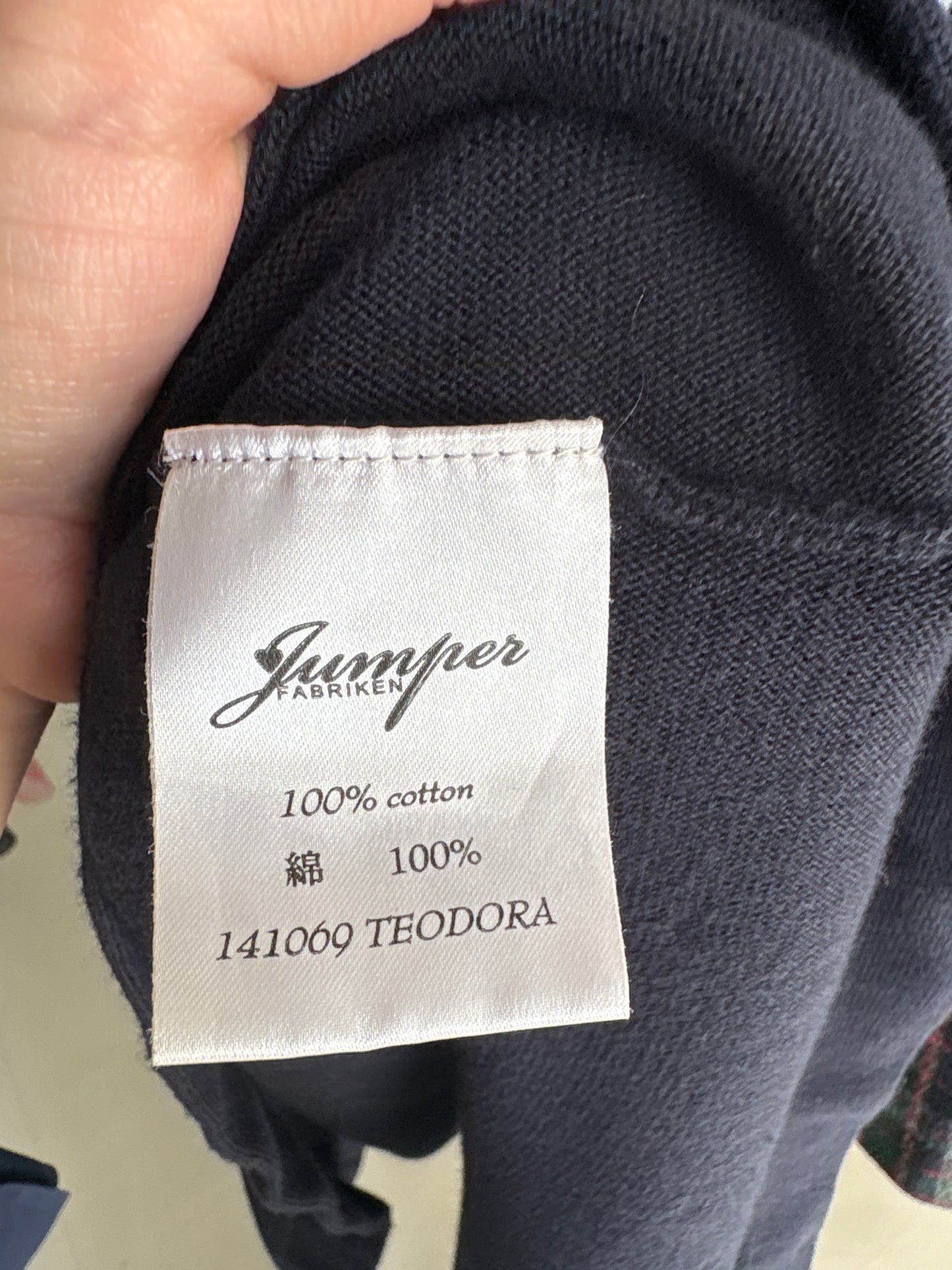 Rochie in estetica nautica din jerse premium de bumbac cu talie ultra înaltă