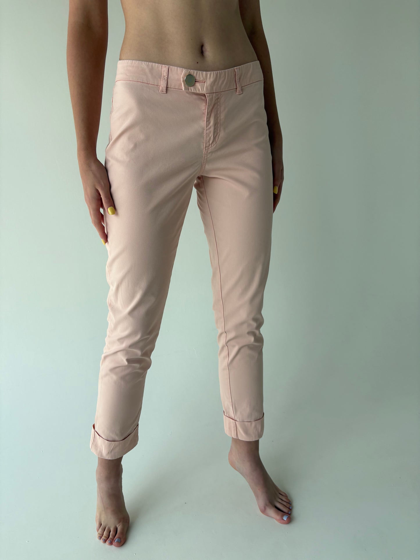 Pantaloni Chinos Max&Co by Max Mara powder pink