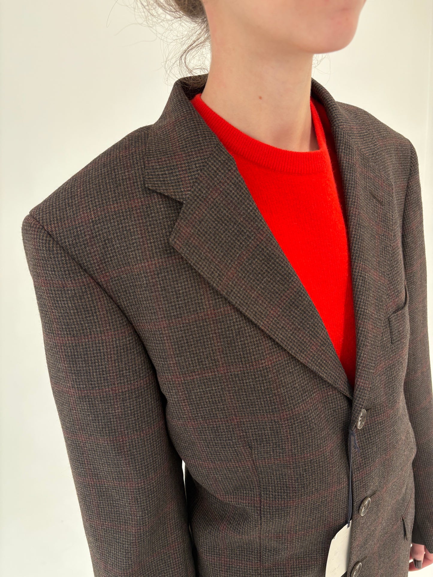 Costum nou luxury italian din stofă high end super 140’s de lana merino