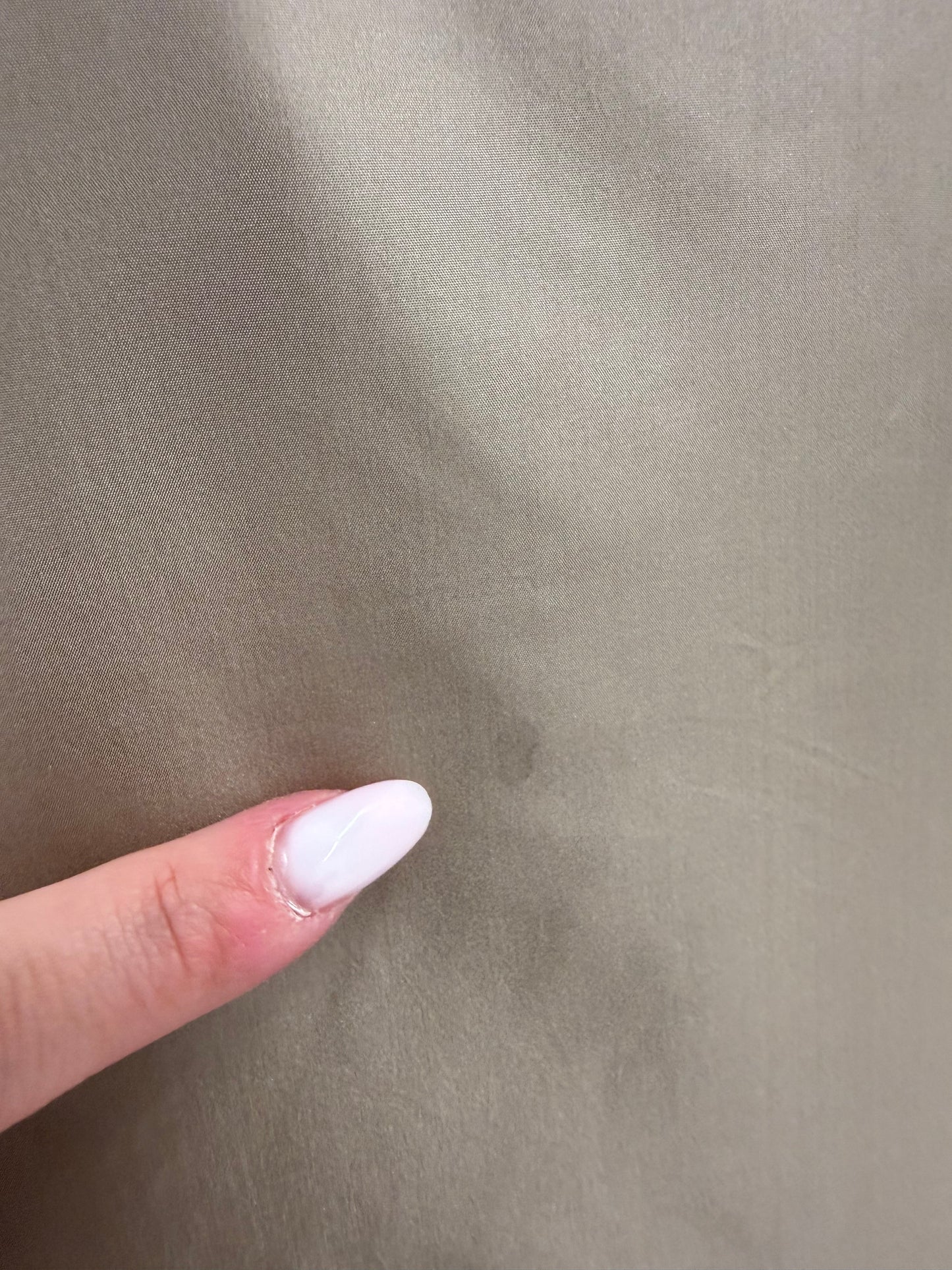 Set vintage de designer sand nude din mătase naturală în croi excepțional