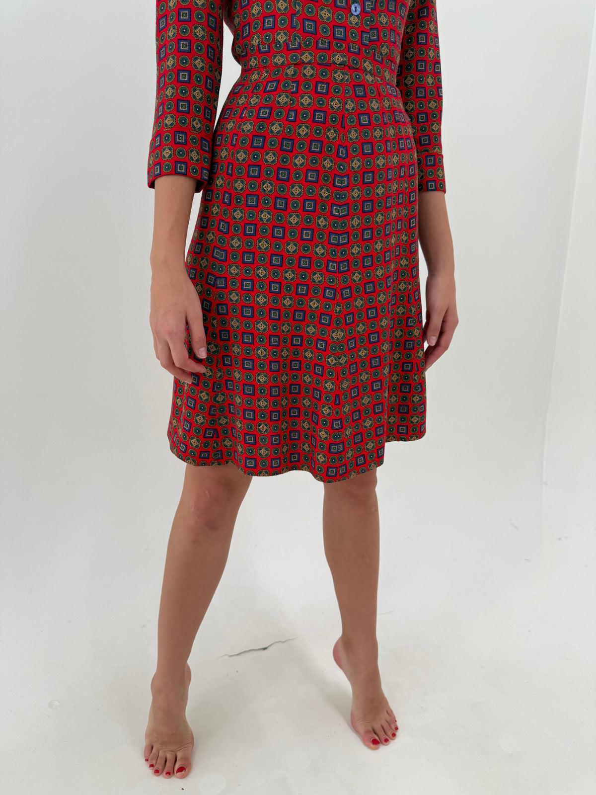 Deux piece vintage din lanita extrafina petite