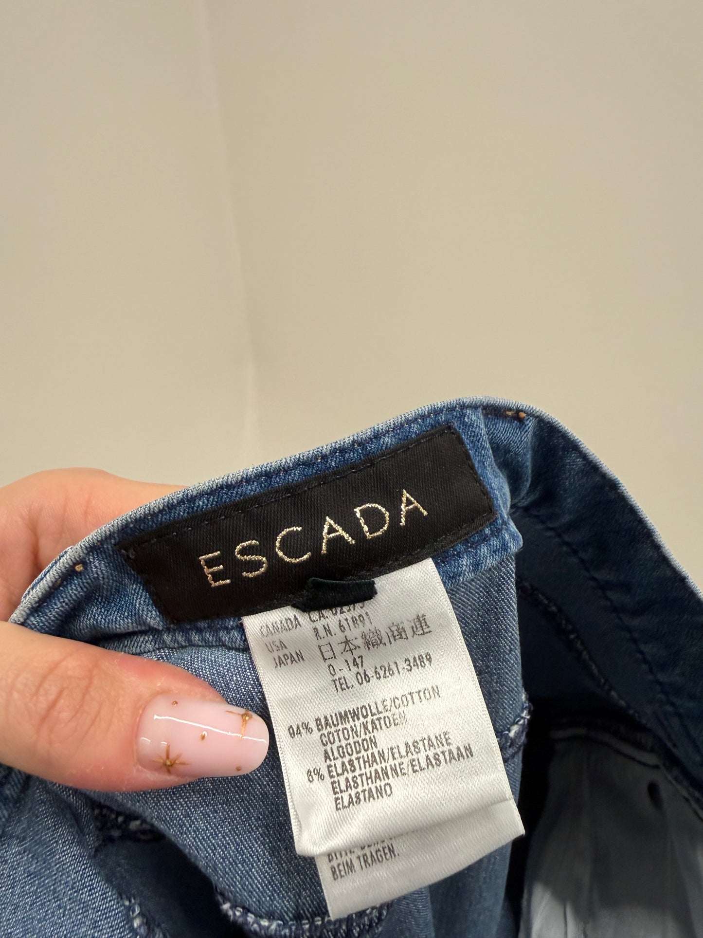Jeans Escada bootcut ultra confort indigo wash