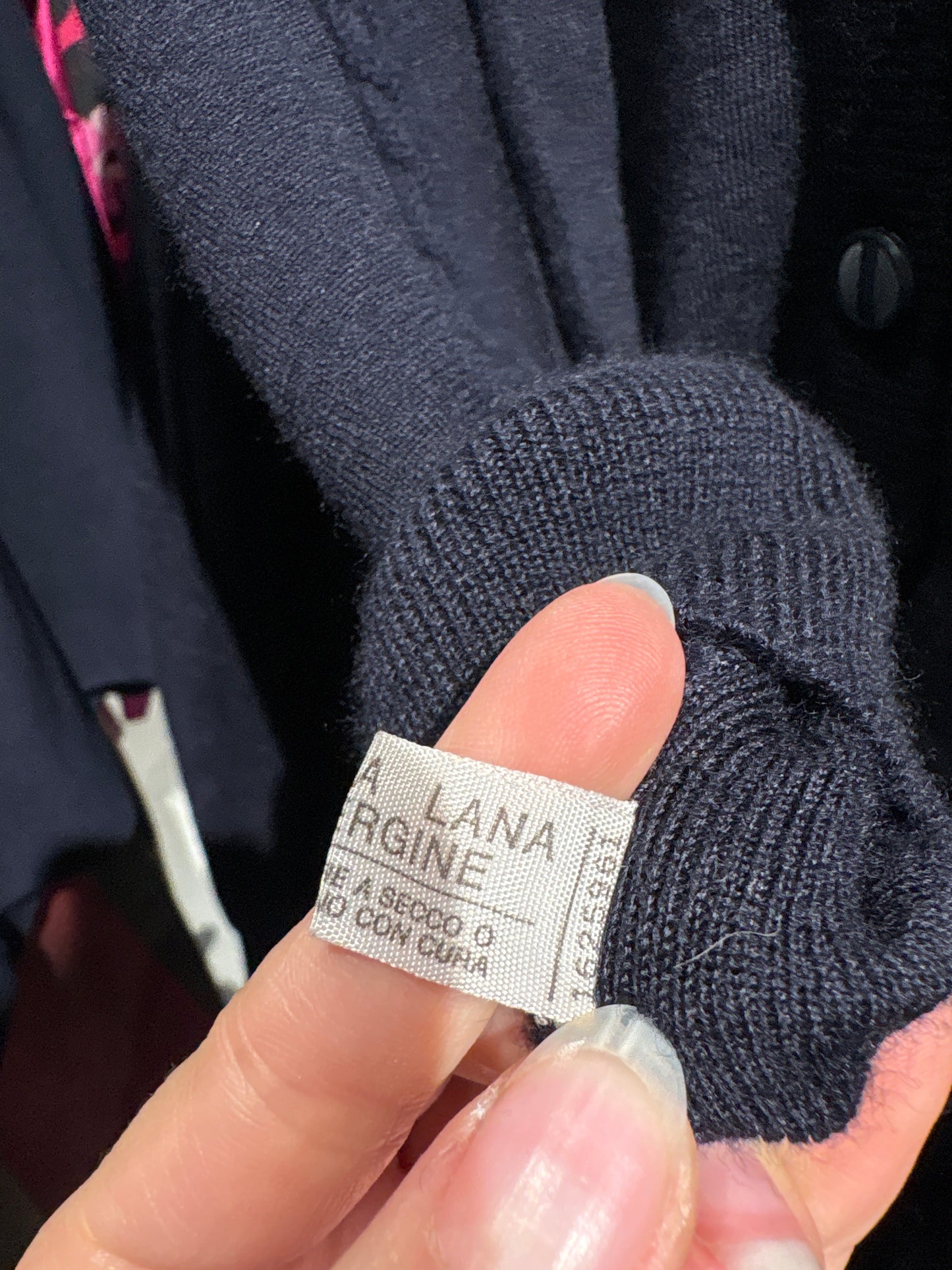 Cardigan italian din lana merino extrafina de gramaj mare