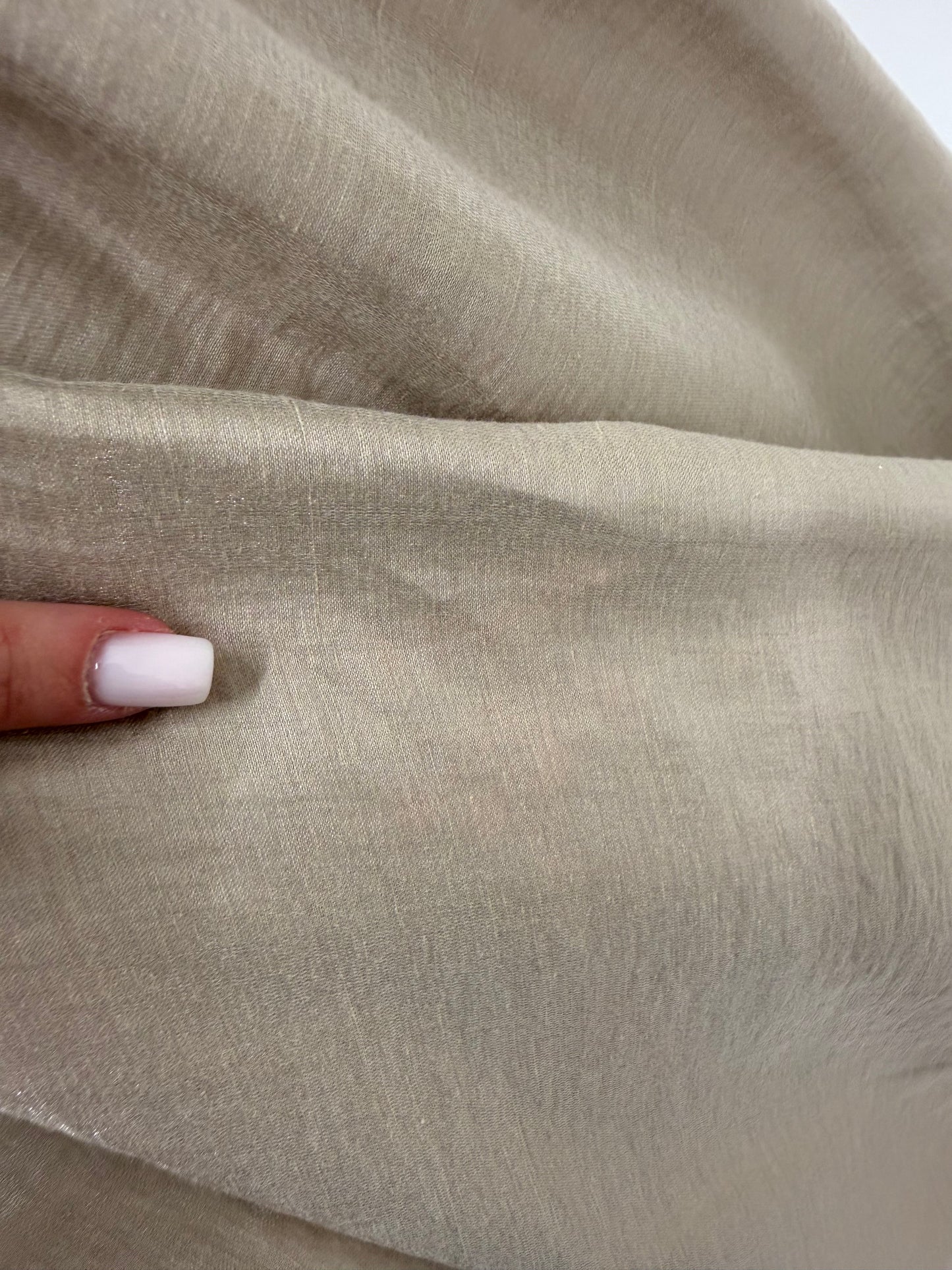 Rochie vintage maxi ‘couture’ din pânză perlata de în cu corsaj de la zi la seară