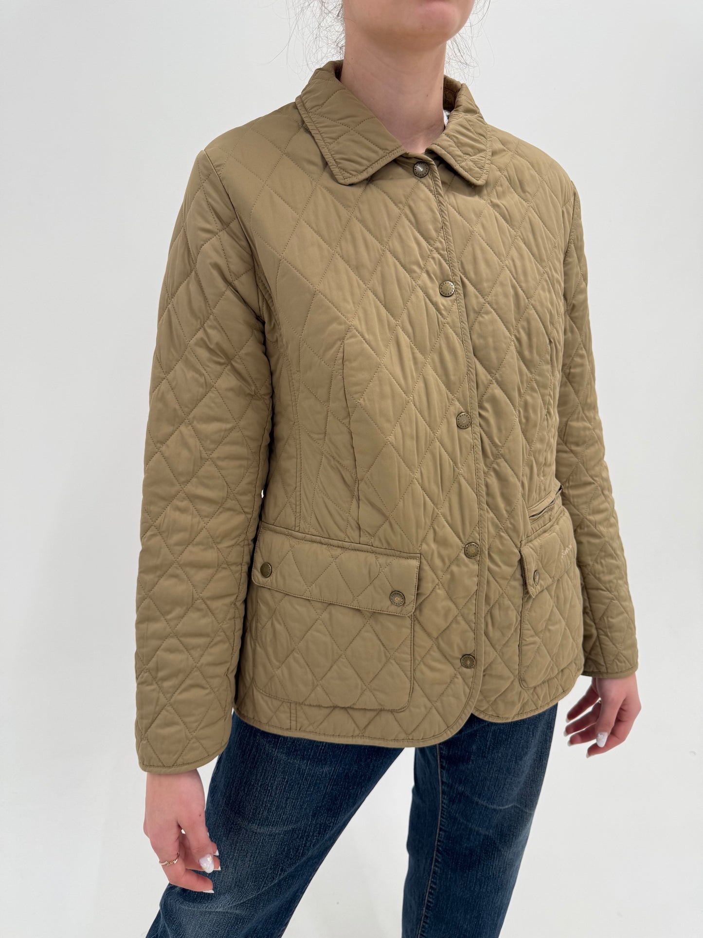 Geacă Barbour camel matlasata de sezon cald