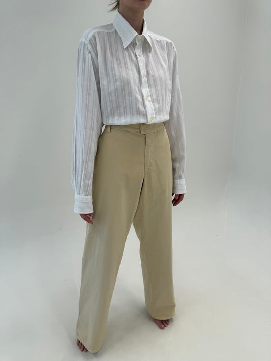 Jeans vintage Versace camel tall de vară