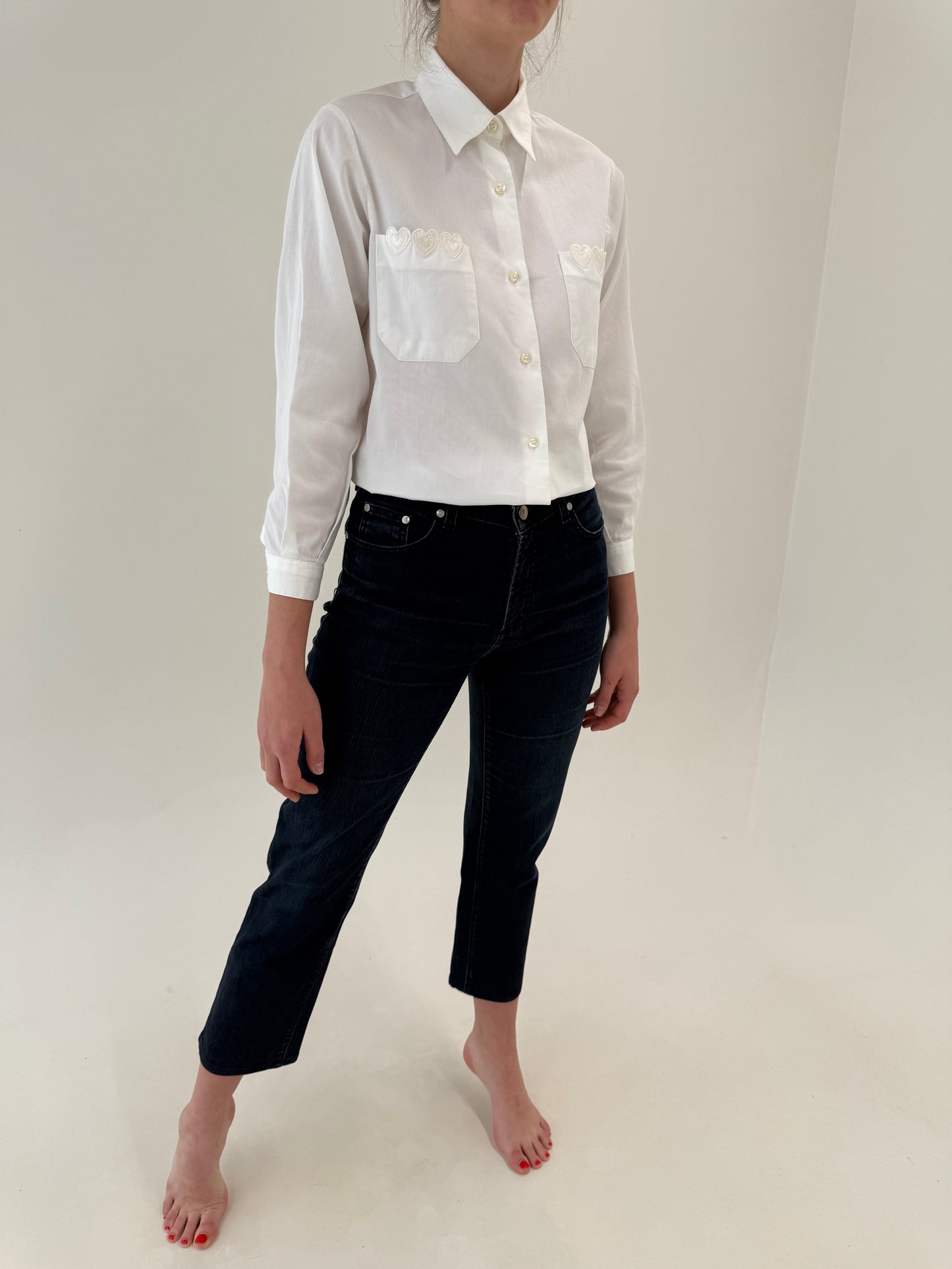 Jeans petite luxury Trussardi ultra confort dale wash