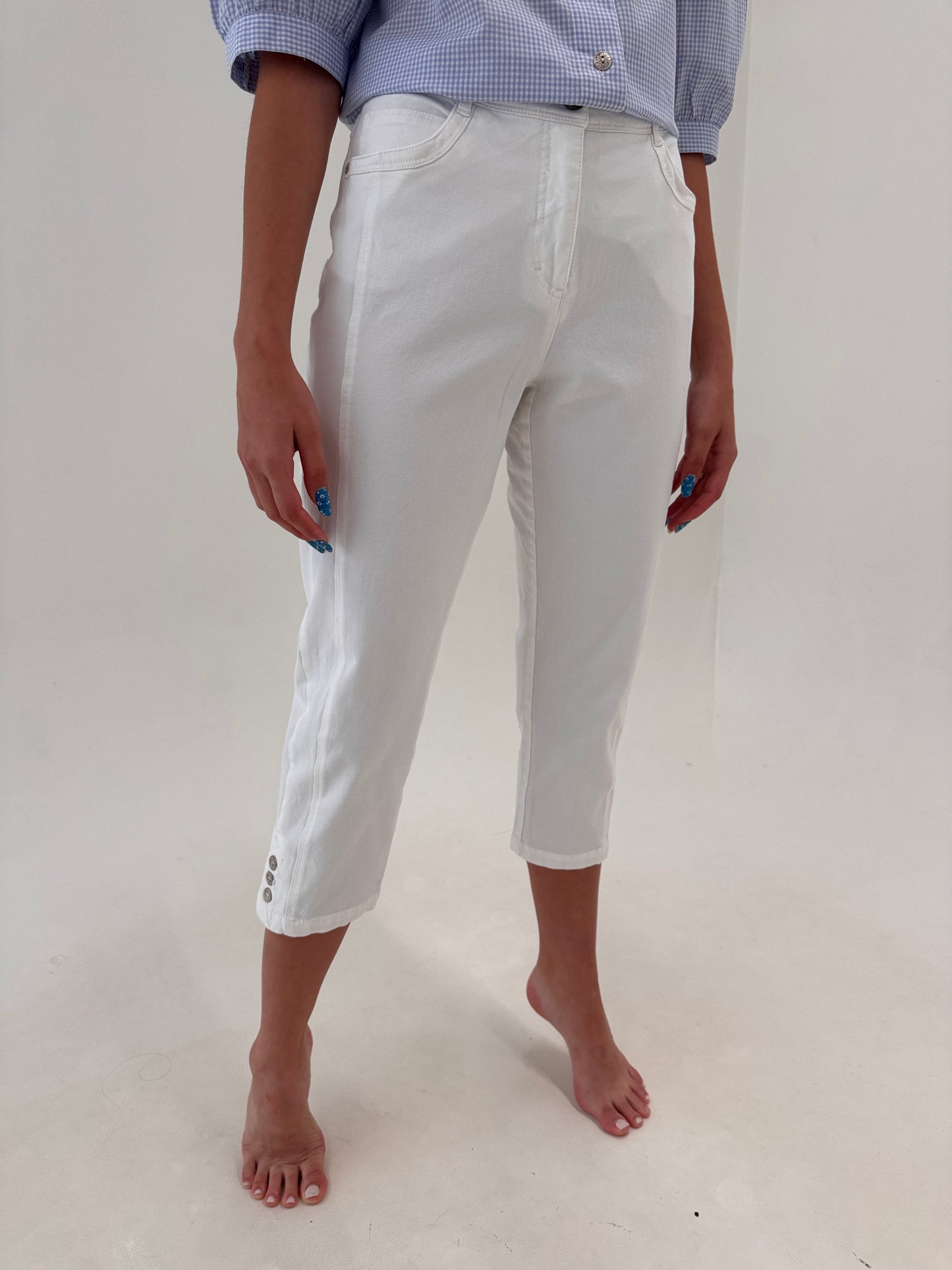 Pantaloni petite ultra confort modelatori din bumbac premium