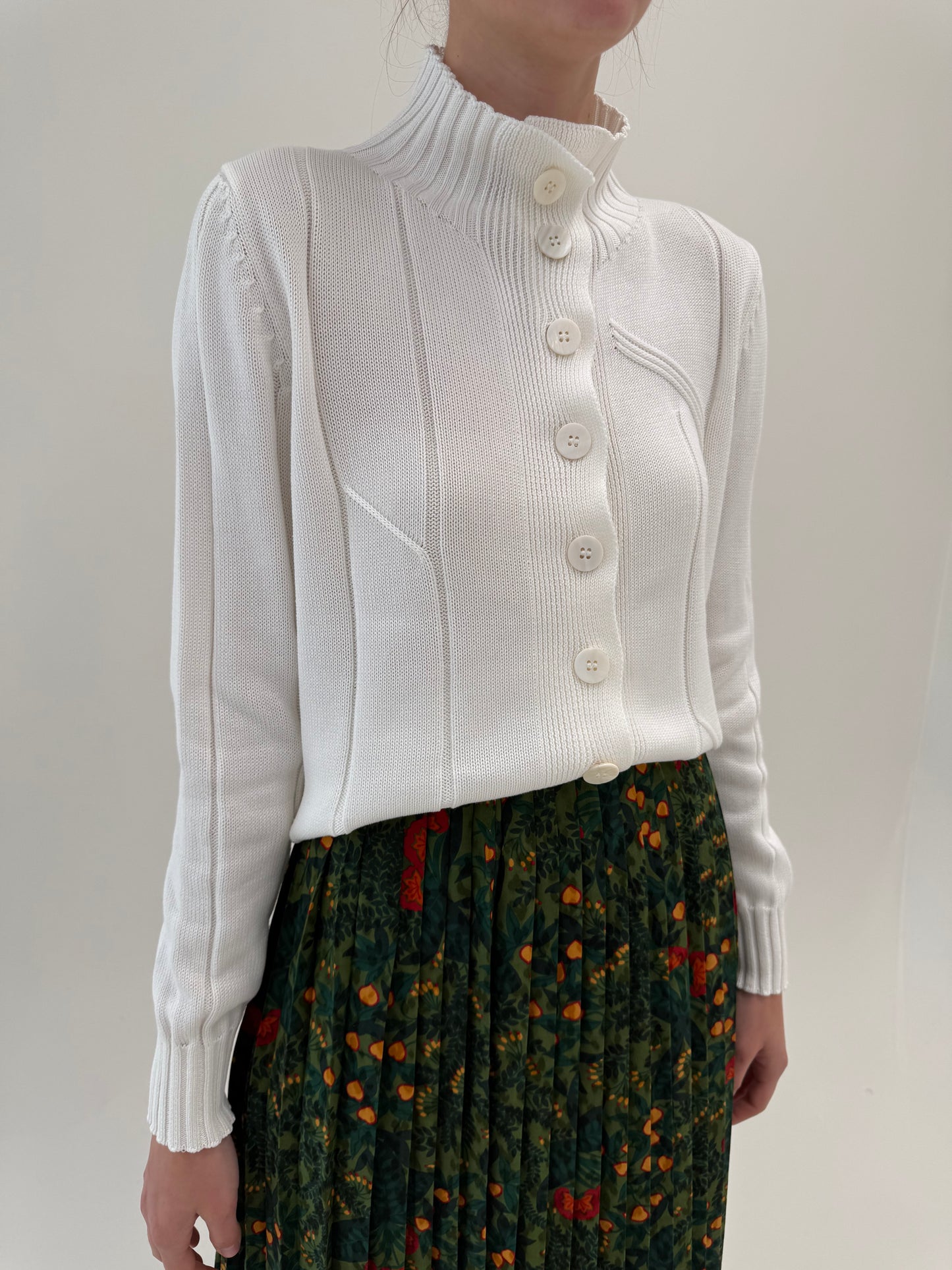 Cardigan high end italian din bumbac