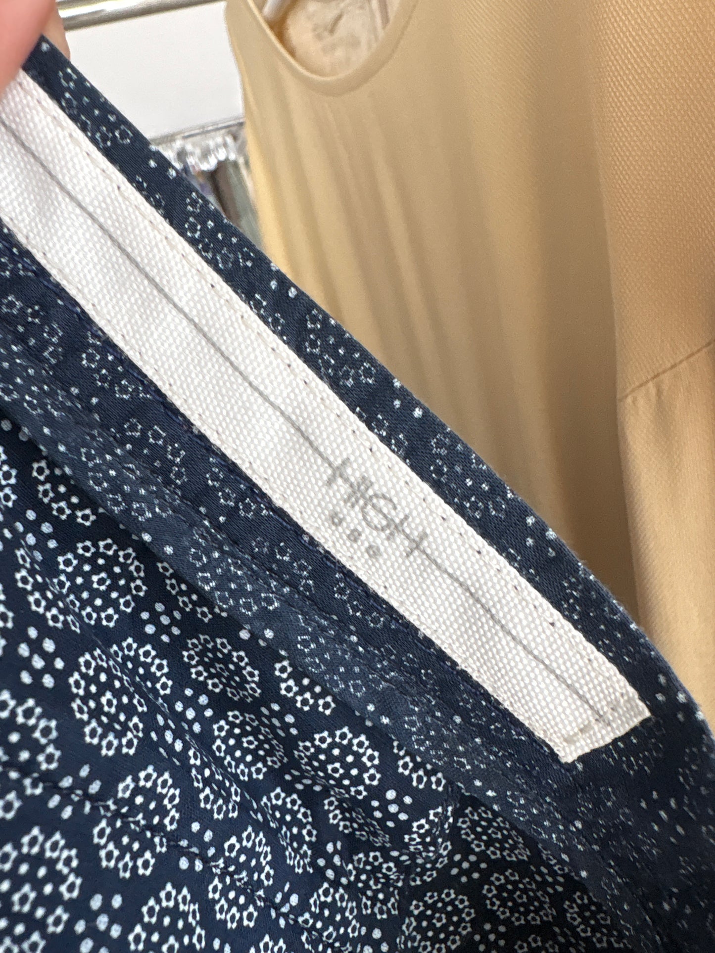Pantaloni premium palazzo ultra ampli din panzica de bumbac și in