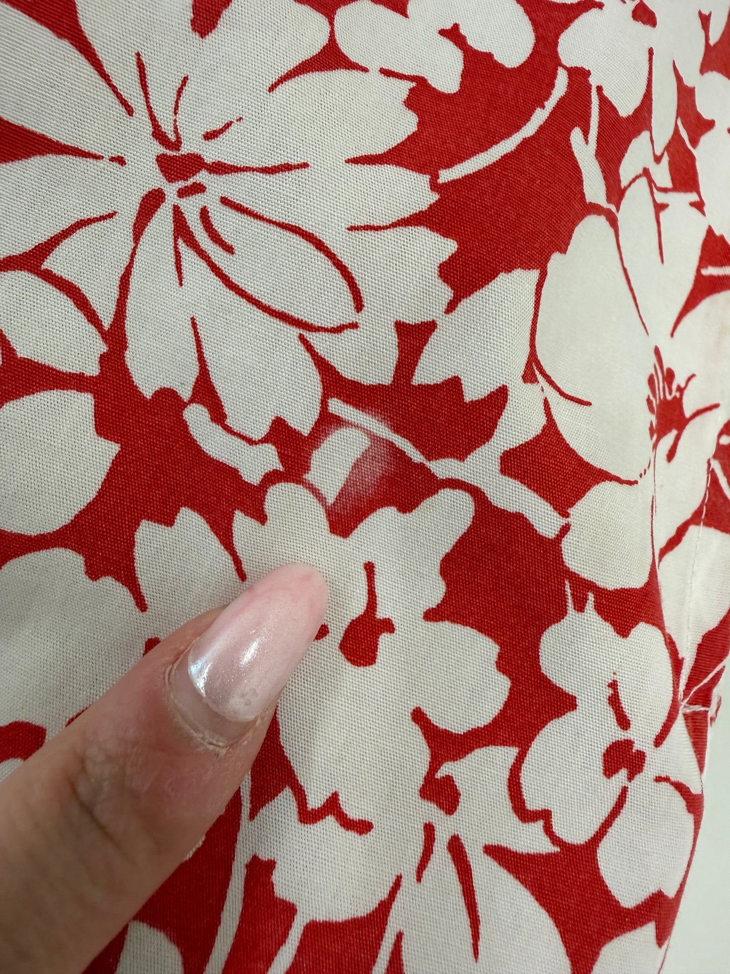 Pantaloni Burberry scurți cu print floral din poplin cu talie elastică