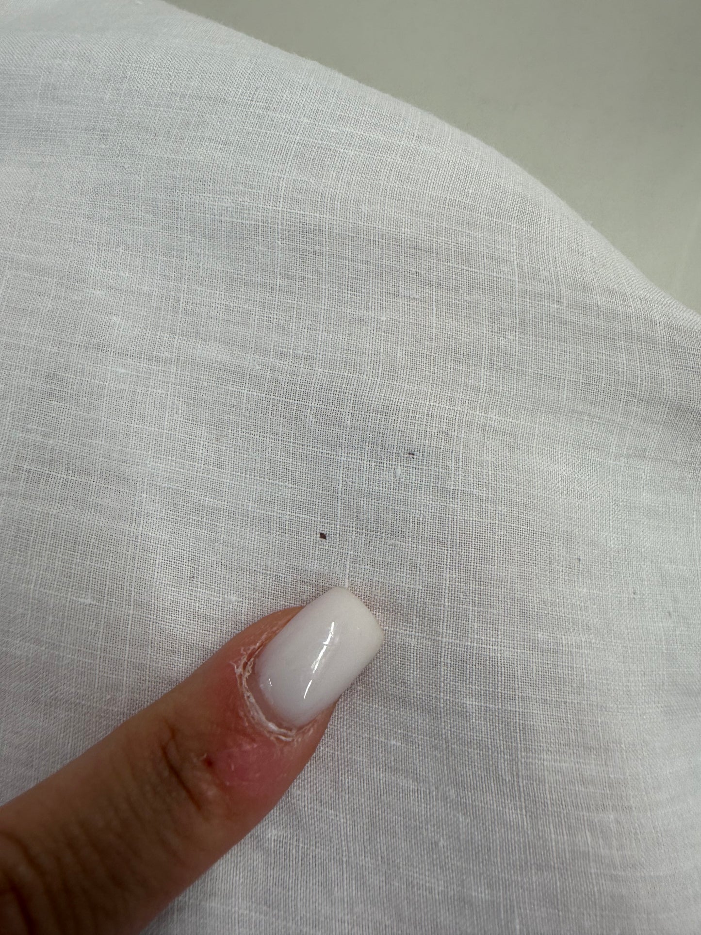 Rochie vintage din in moale excepțional cu broderie manuală reglabilă