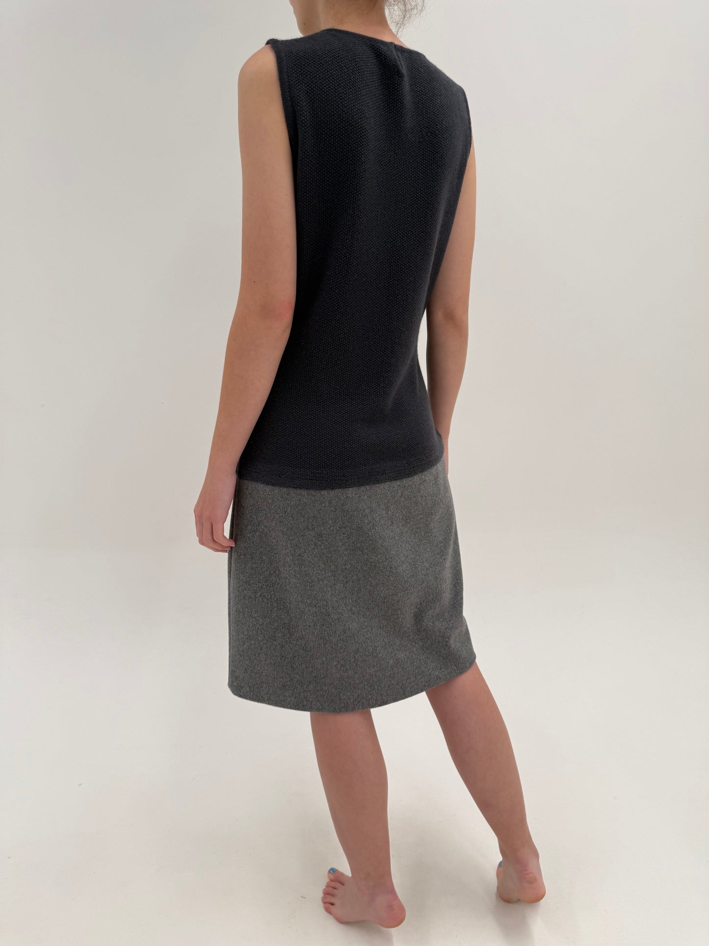 Rochie Fabiana Filippi luxury din cașmir, mătase naturală și lana