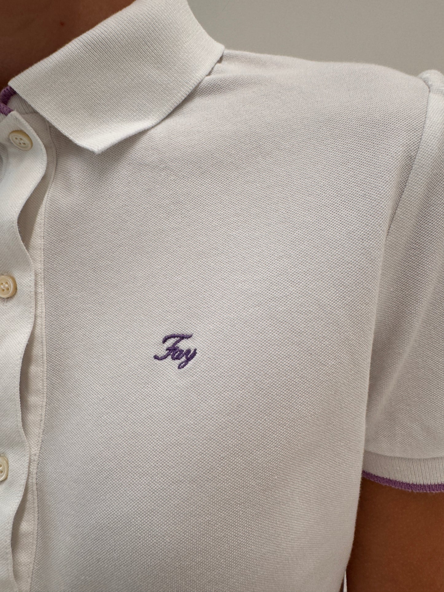Top polo de brand luxury italian Fay din bumbac excepțional ultra confort