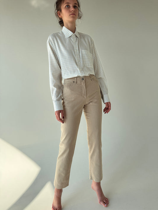 Jeans premium modelator camel