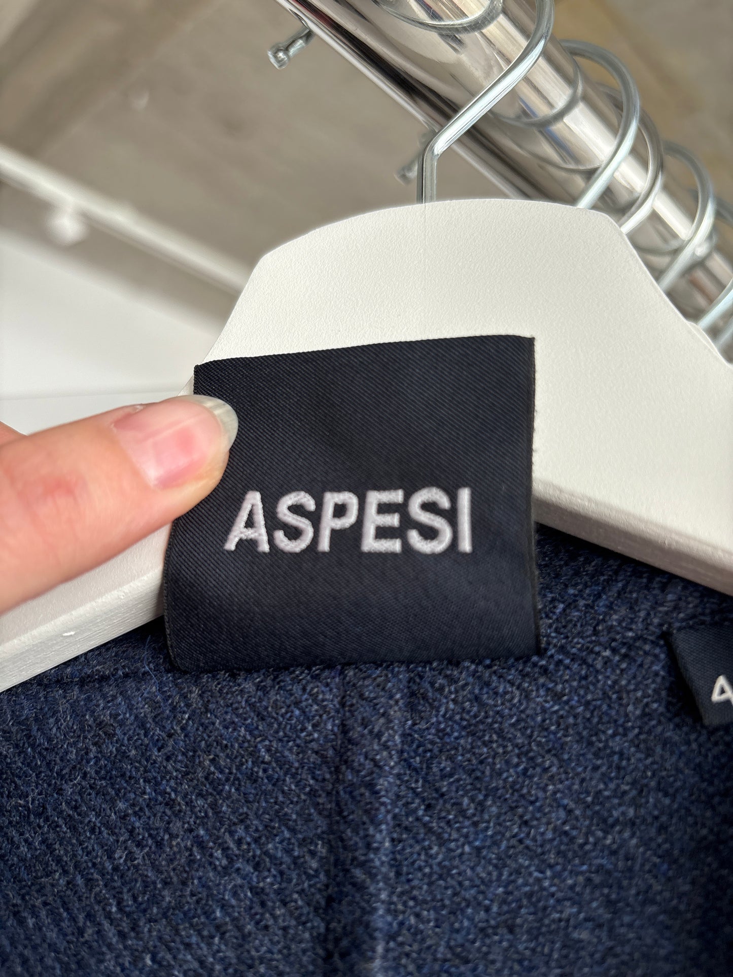 Sacou de brand luxury Aspesi din lana extrafina, cașmir și mătase