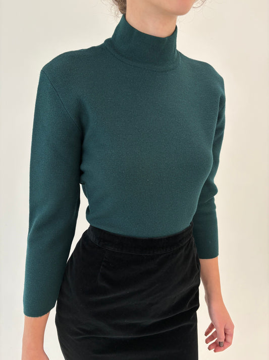 Maleta petite din lana merino extrafina de gramaj mare