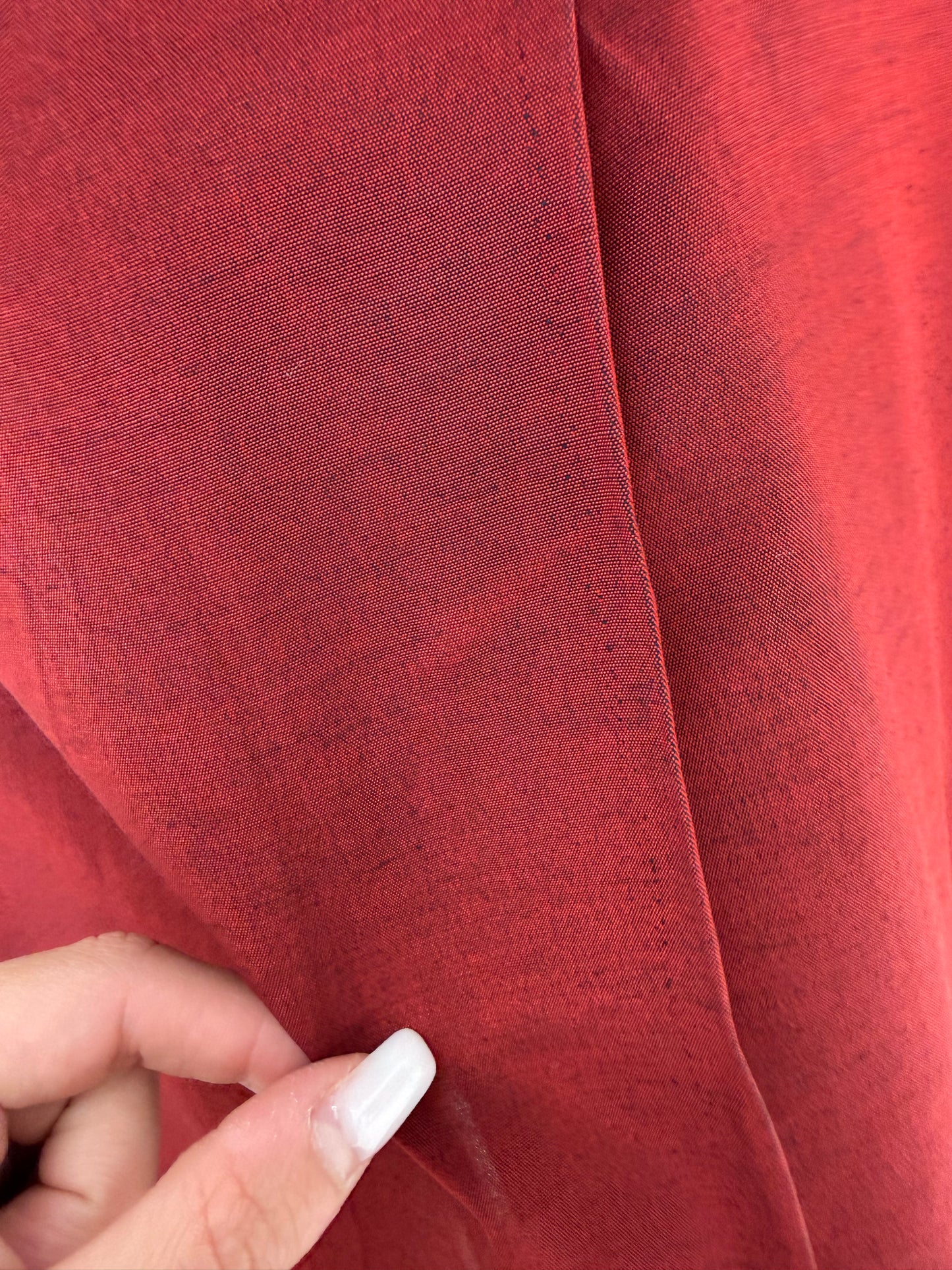 Fustă merlot red cu talie ultra înaltă si buzunare oblige din panzica midi lung