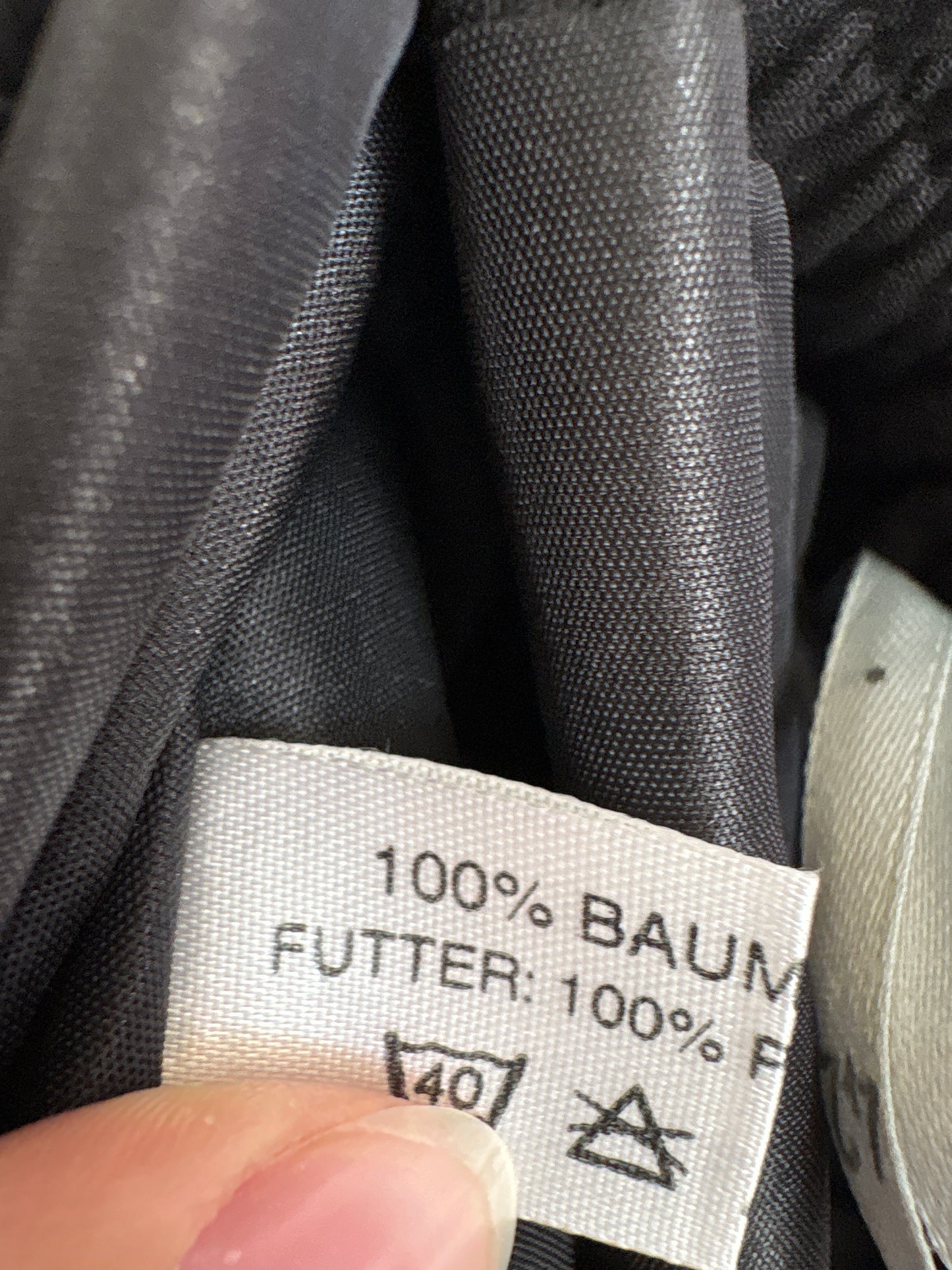 Fustă vintage în croi de ani 50 din bumbac gros texturat cu print lavandă delicat