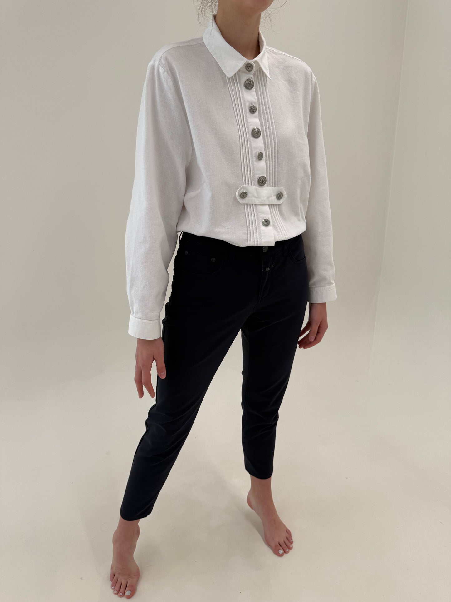Pantaloni de brand premium Closed ultra confort Navy blue petite