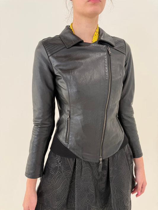 Geacă din piele naturală extrem de moale biker